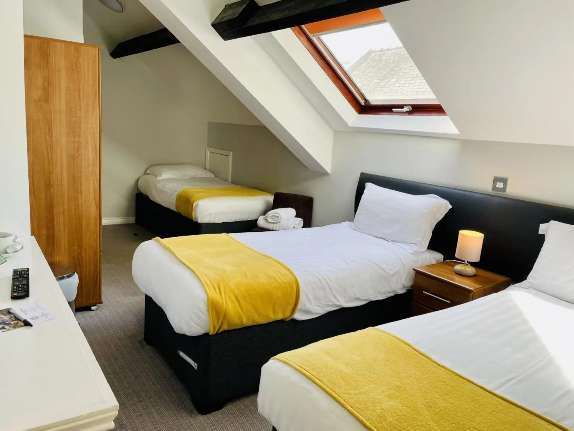 Bed in The Diamond Inn