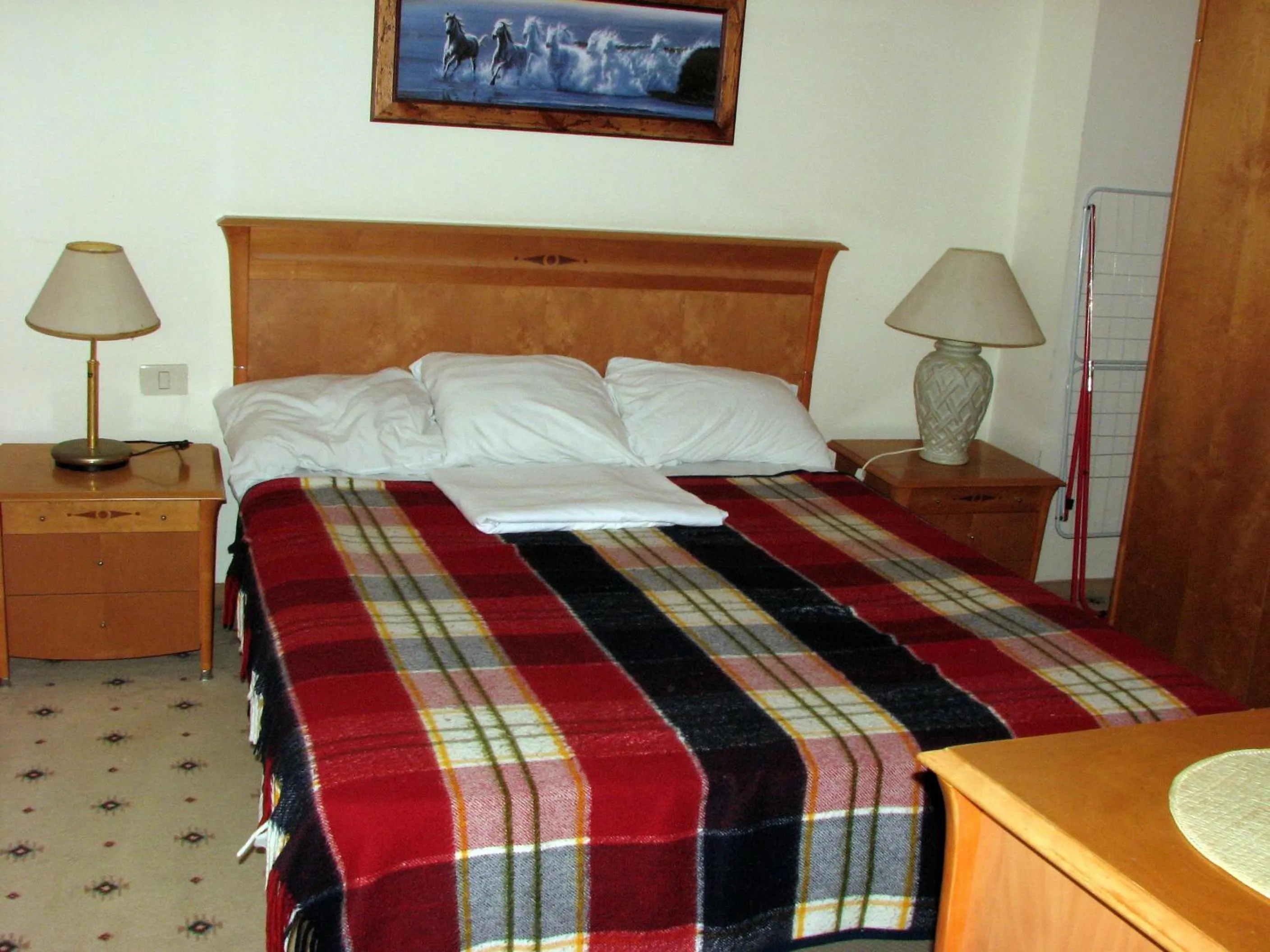 Bedroom, Bed in Apartments on the Beach