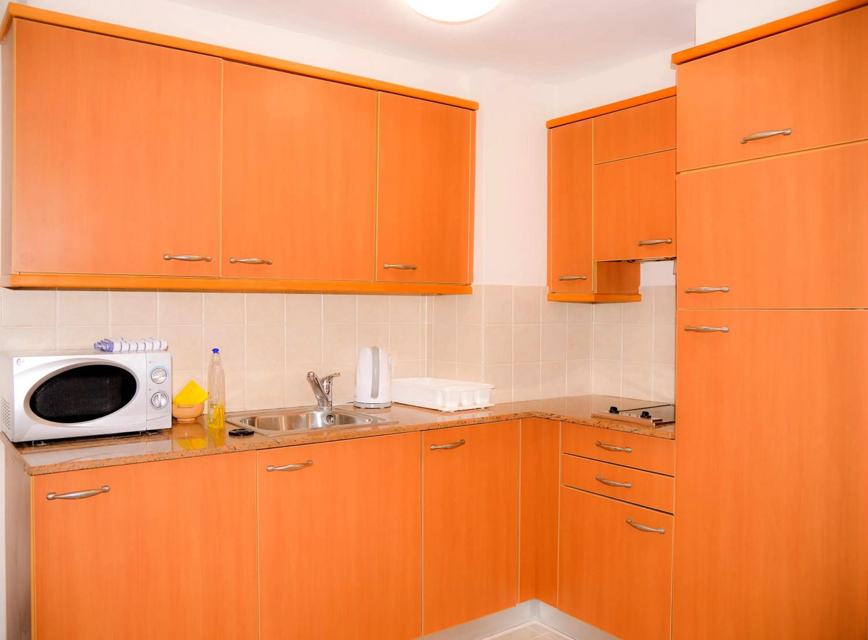 Kitchen or kitchenette in Apartments on the Beach