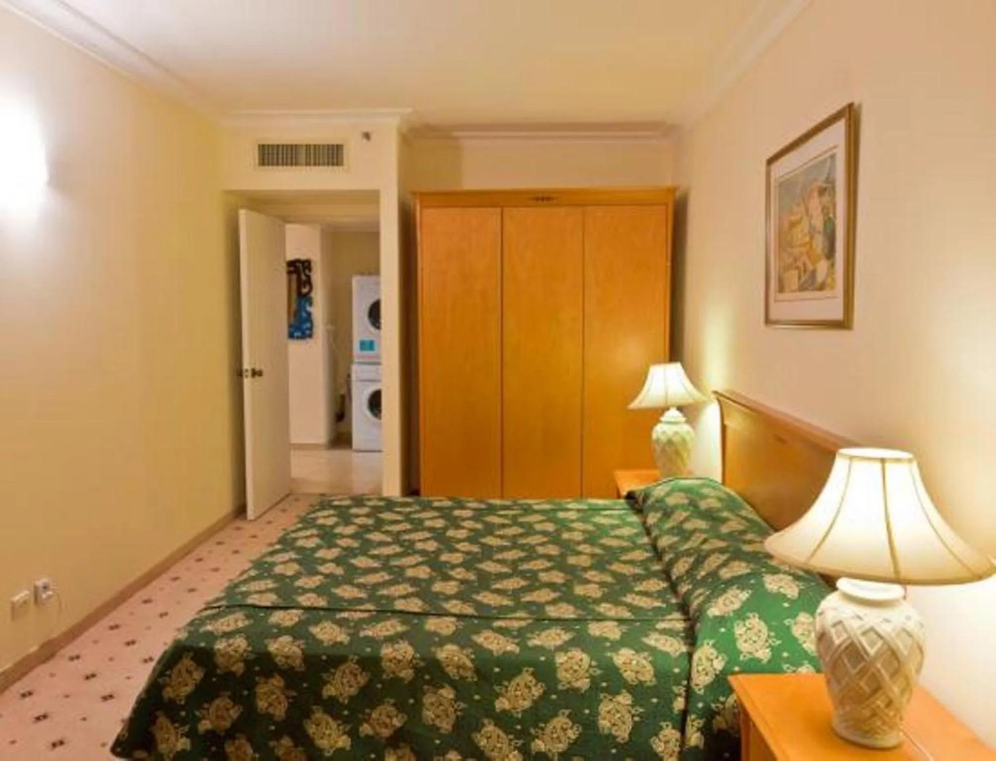 Bedroom, Bed in Apartments on the Beach