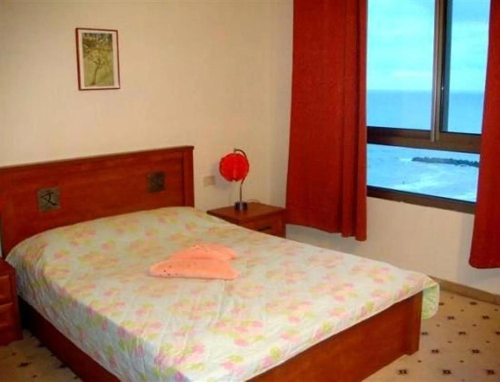 Bedroom, Bed in Apartments on the Beach