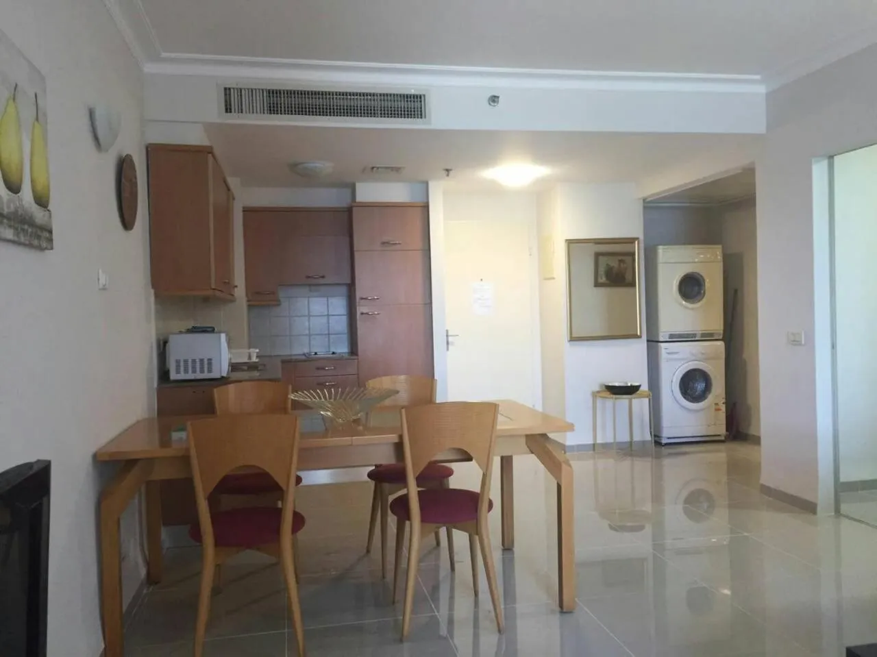 Kitchen or kitchenette in Apartments on the Beach