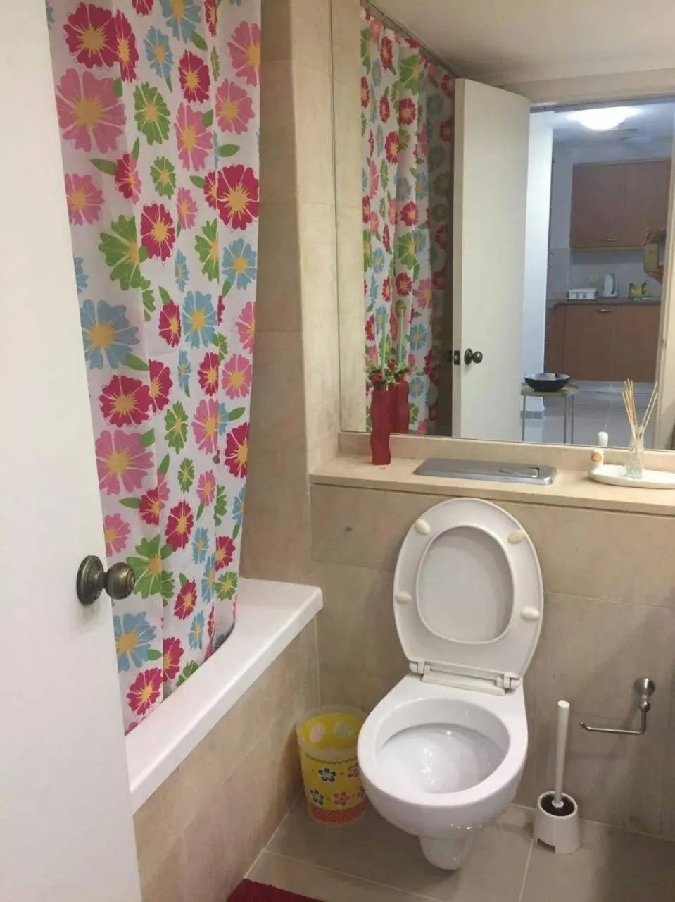 Toilet in Apartments on the Beach