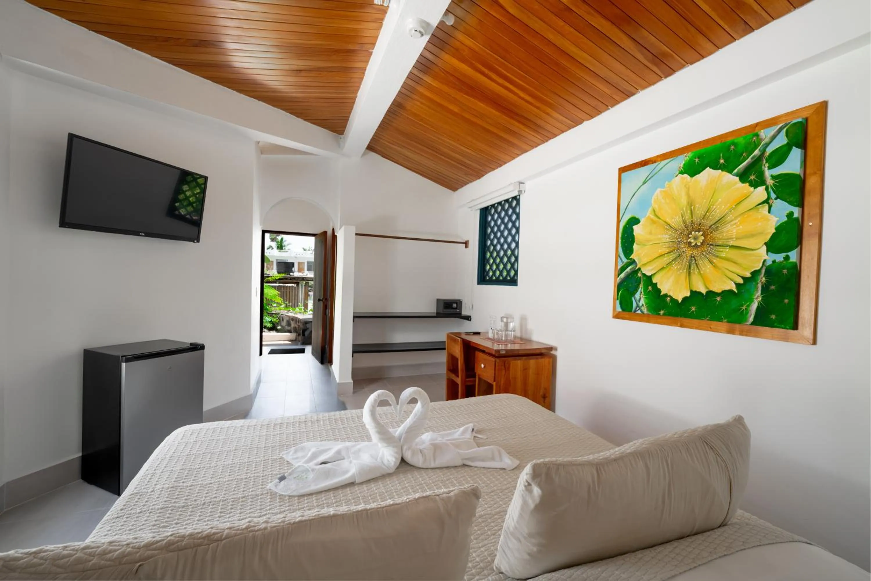 TV and multimedia, Bed in Hotel Fiesta