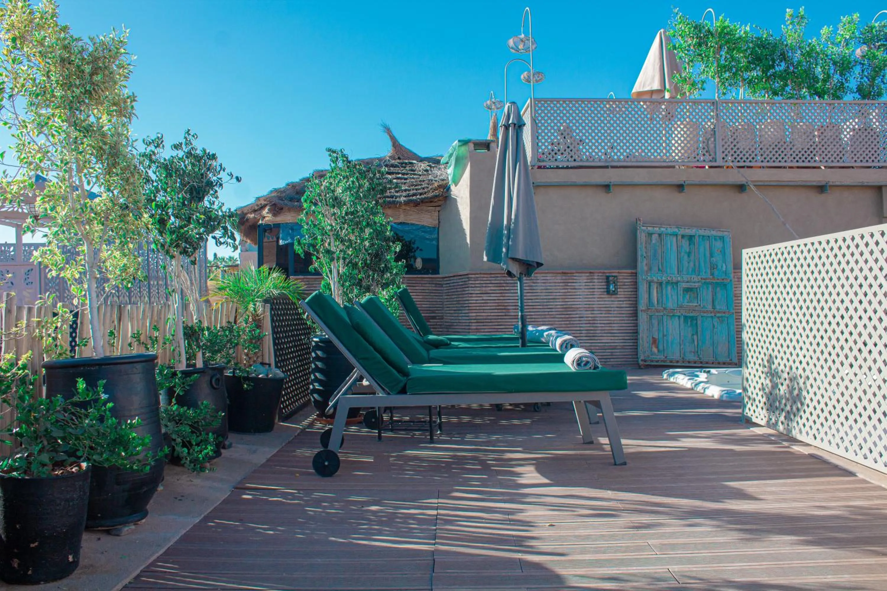 Garden in Riad Al Rimal & Spa