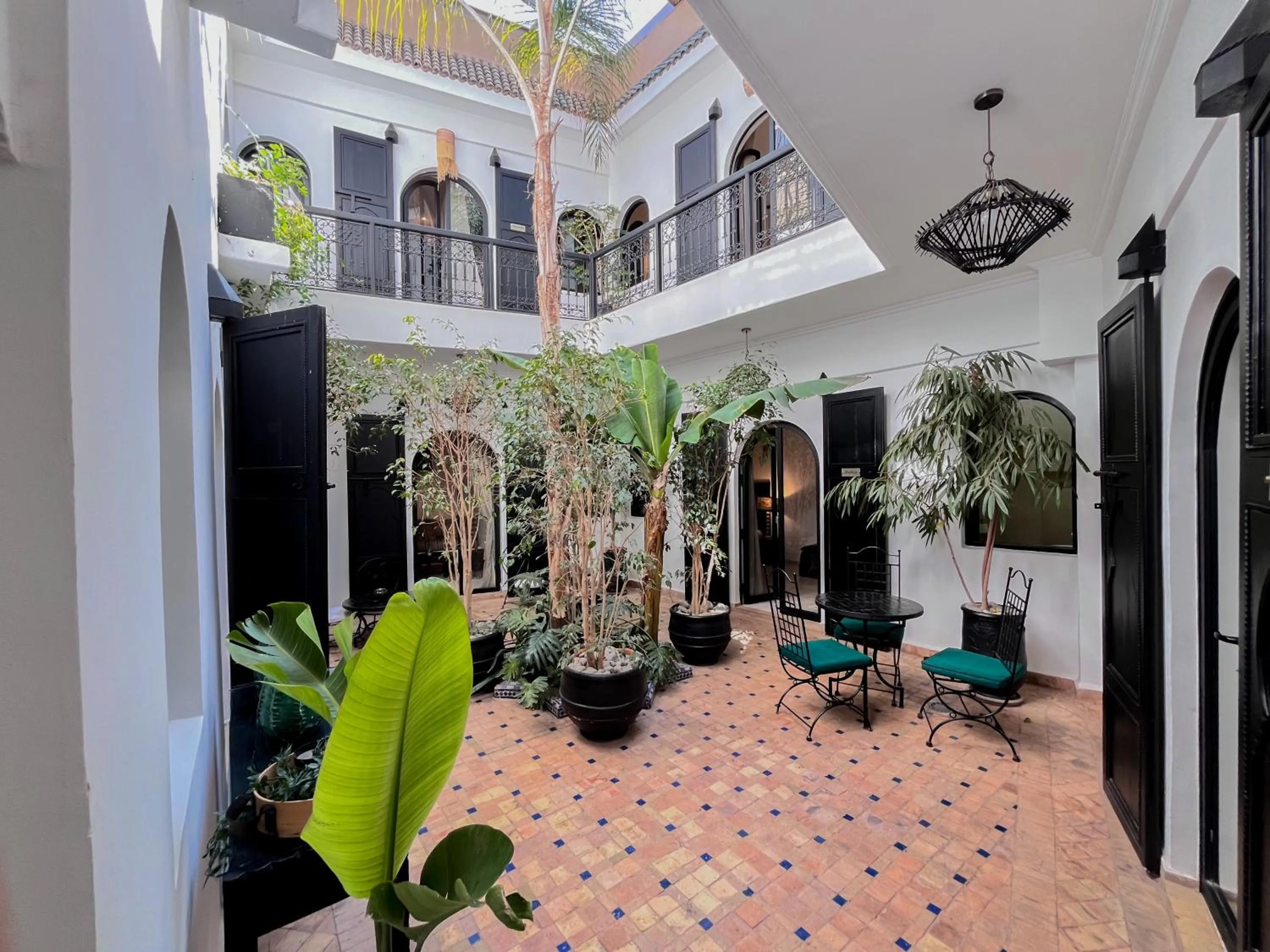 Patio in Riad Al Rimal & Spa