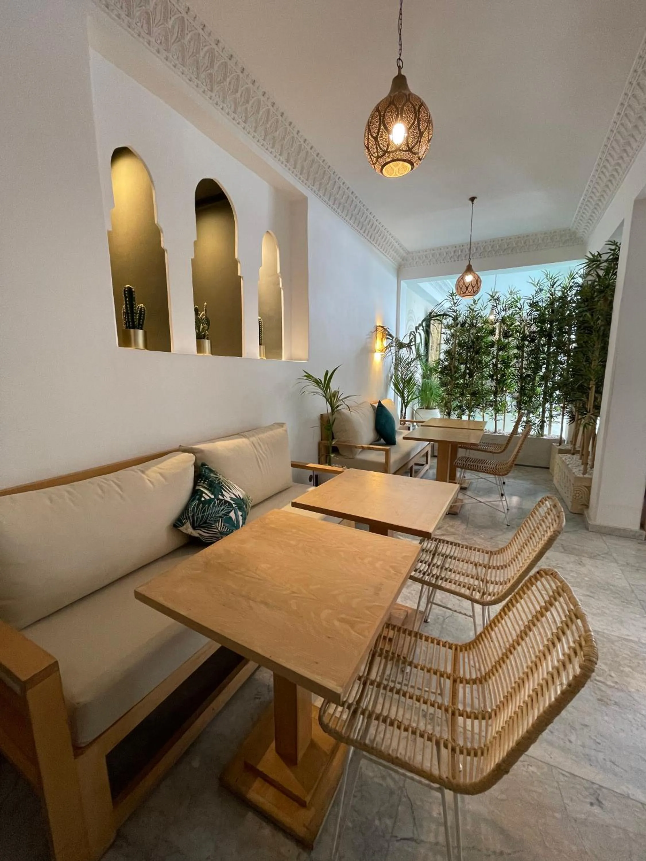 Seating area in Riad Al Rimal & Spa