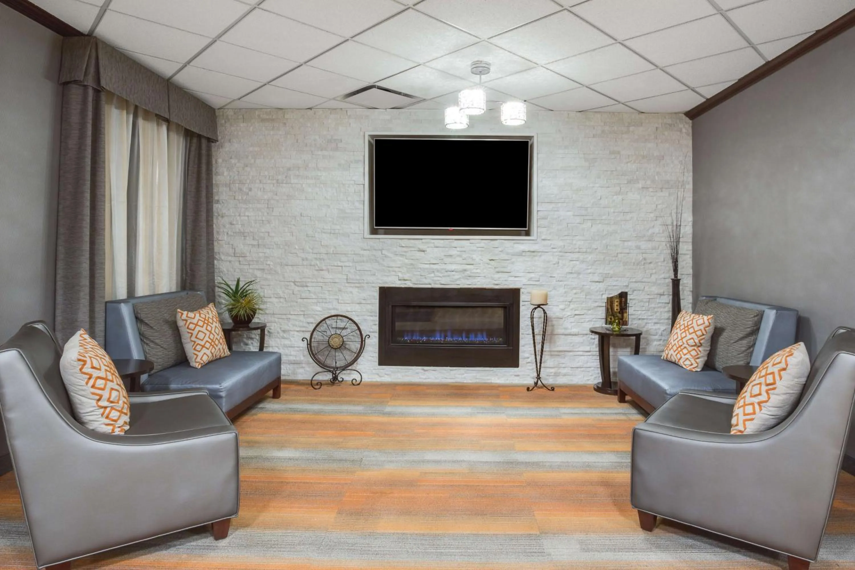 Lobby or reception in Hampton Inn Pittsburgh/West Mifflin