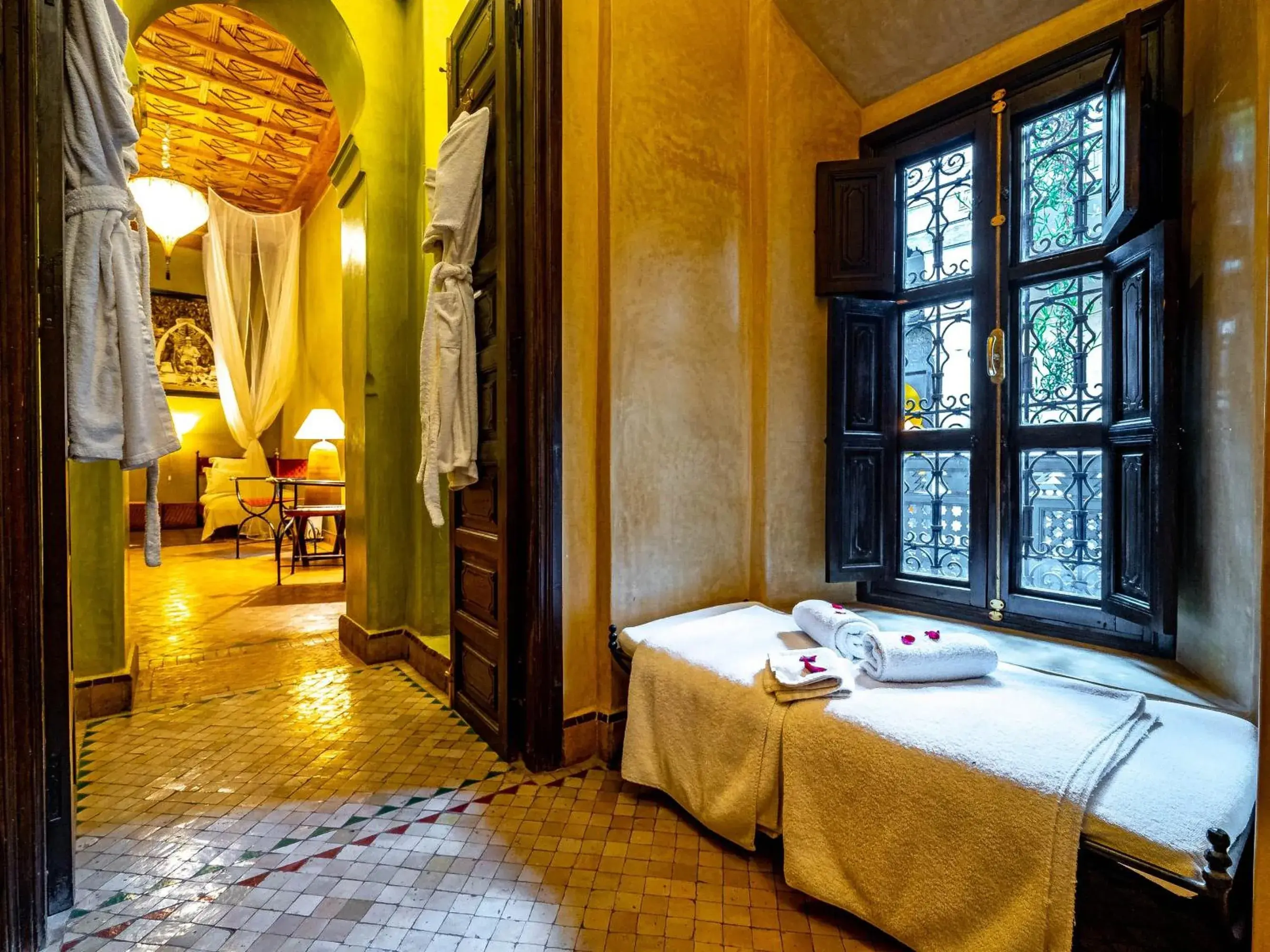 Bed in Dar Les Cigognes Bed in Dar Les Cigognes