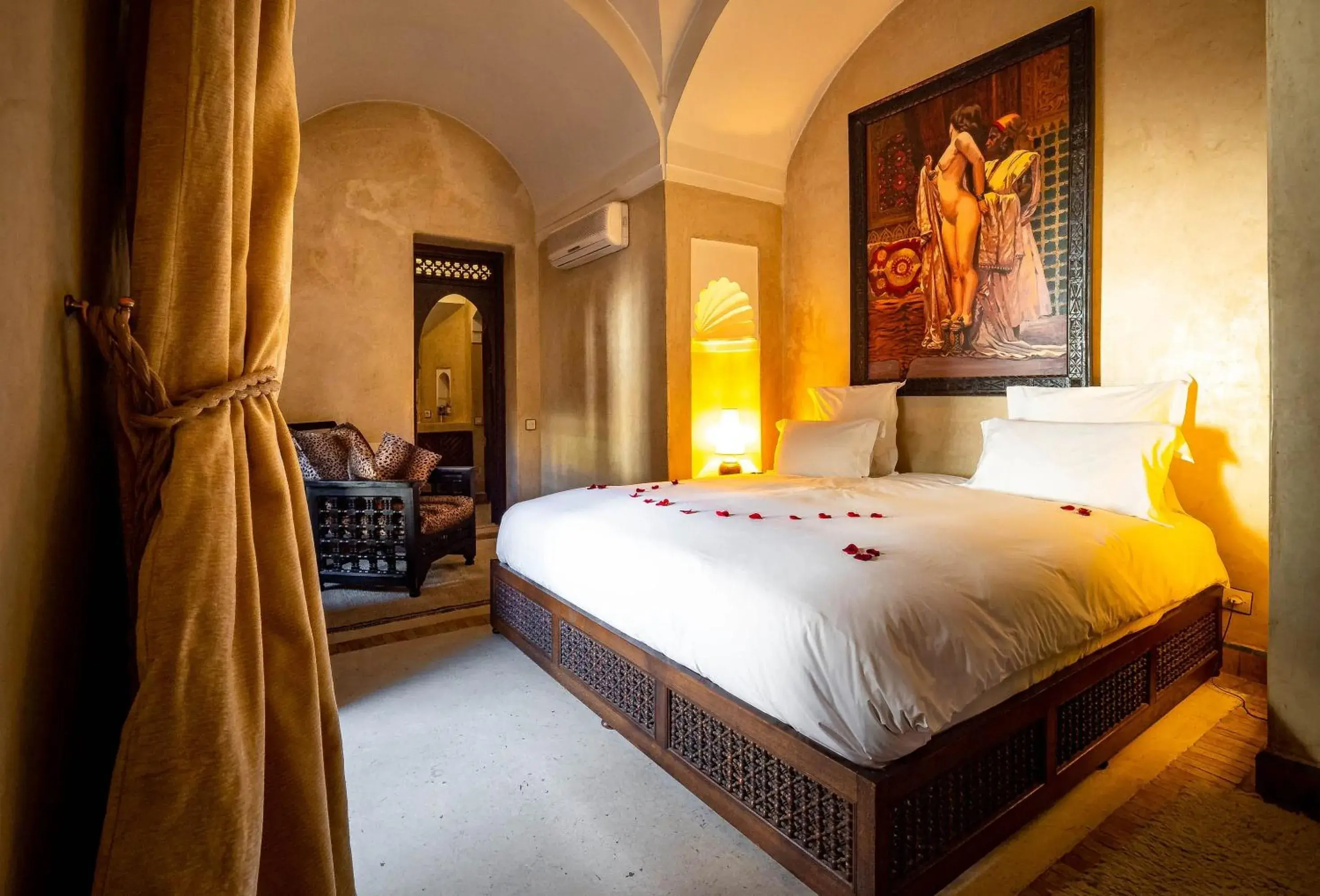 Bed in Dar Les Cigognes Bed in Dar Les Cigognes