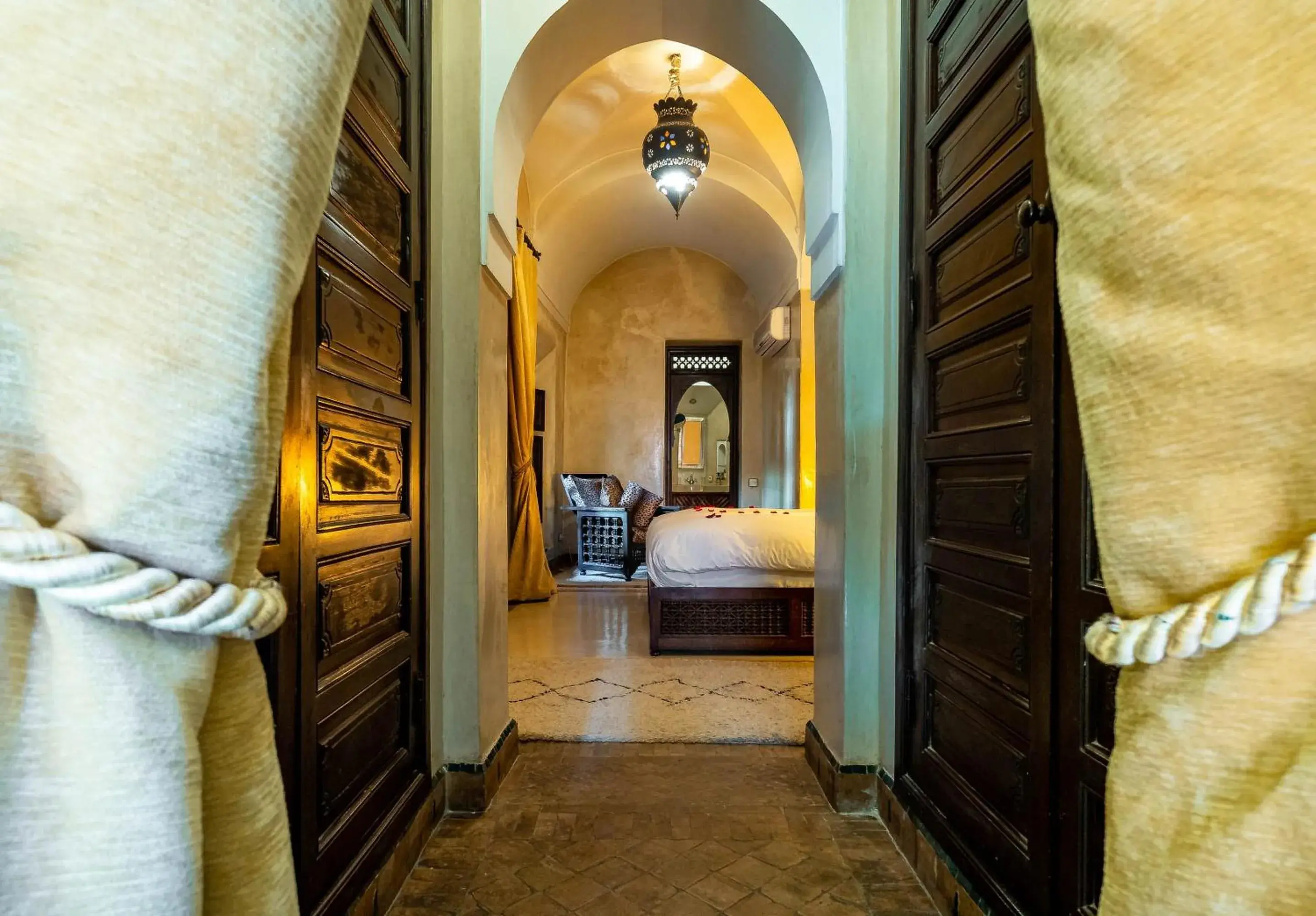 Bed in Dar Les Cigognes Bed in Dar Les Cigognes