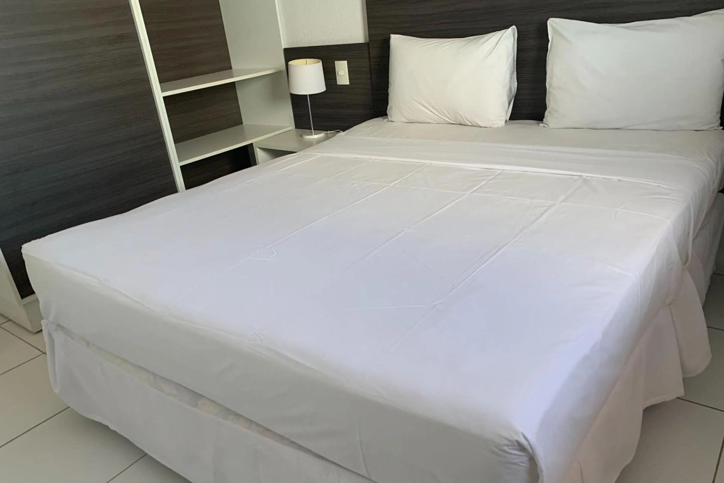 Bed in Atlântico Hotel Maceió