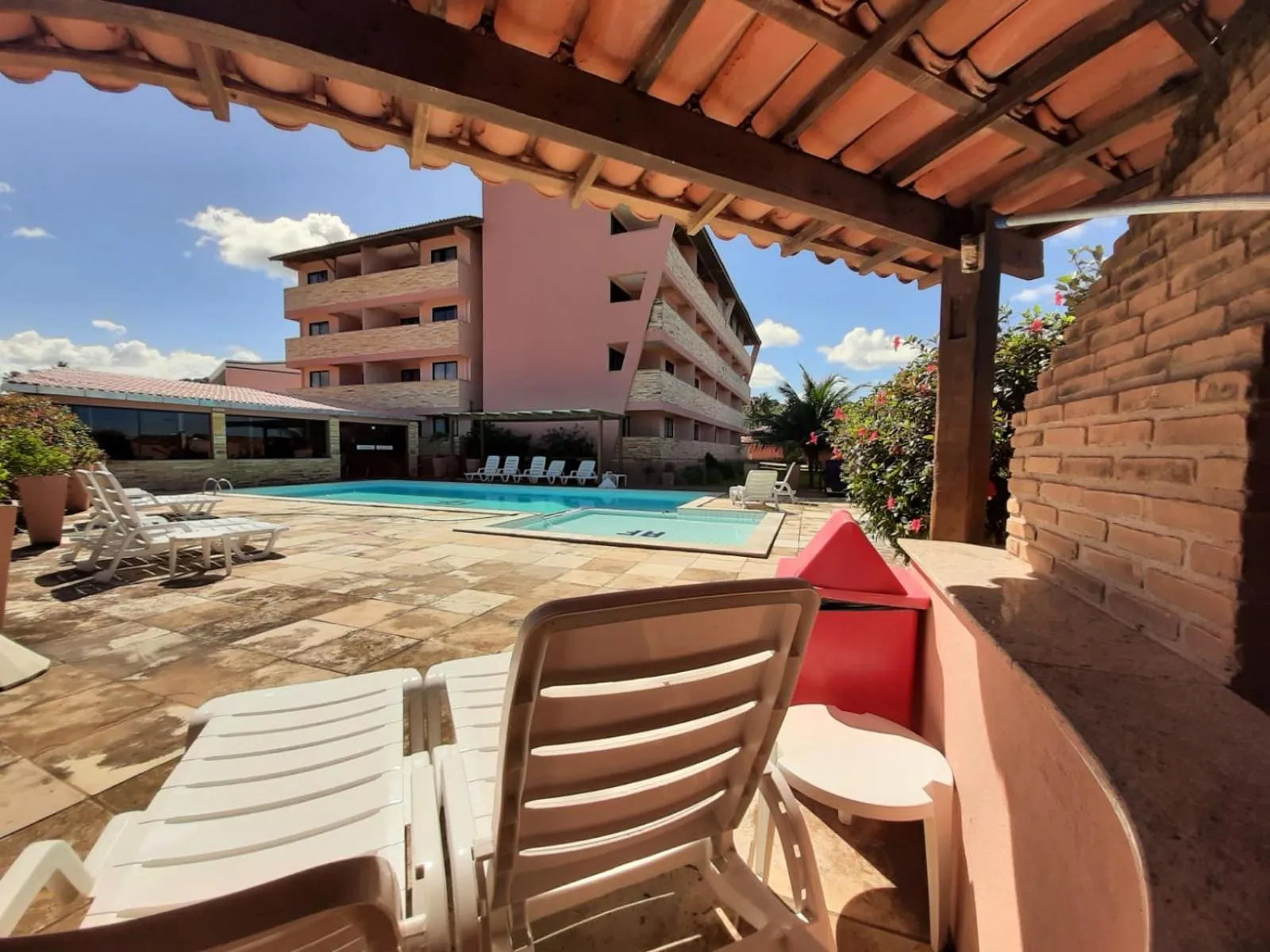Swimming pool in Atlântico Hotel Maceió