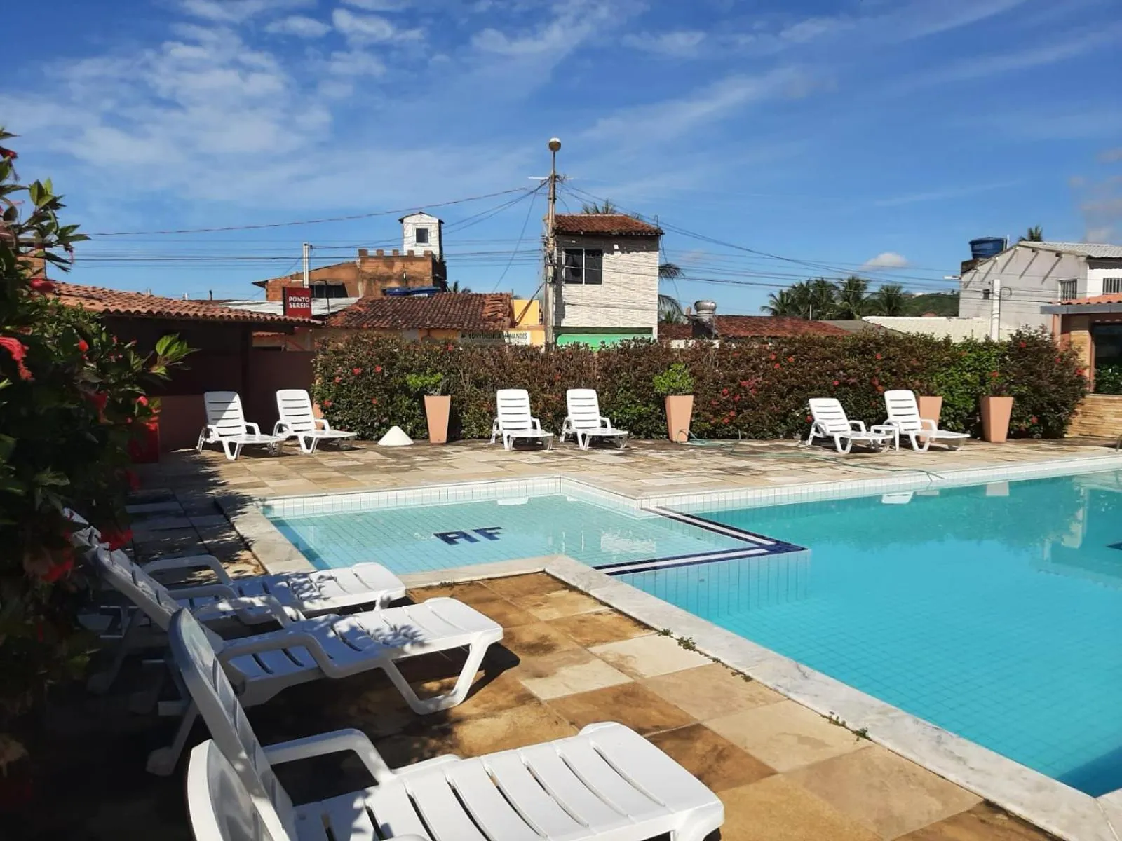 Swimming pool in Atlântico Hotel Maceió