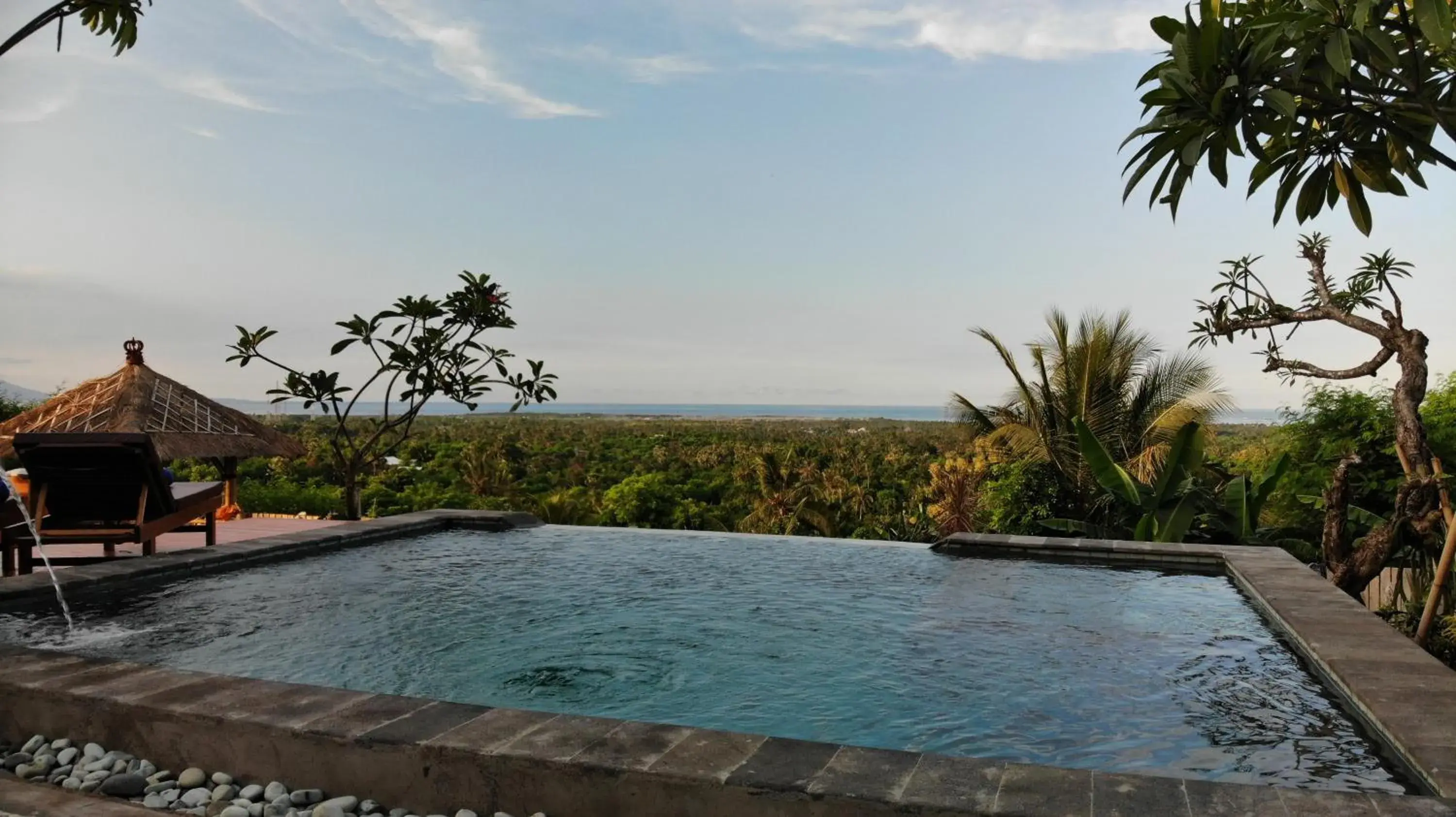 Swimming pool in Menjangan Hill Swimming pool in Menjangan Hill