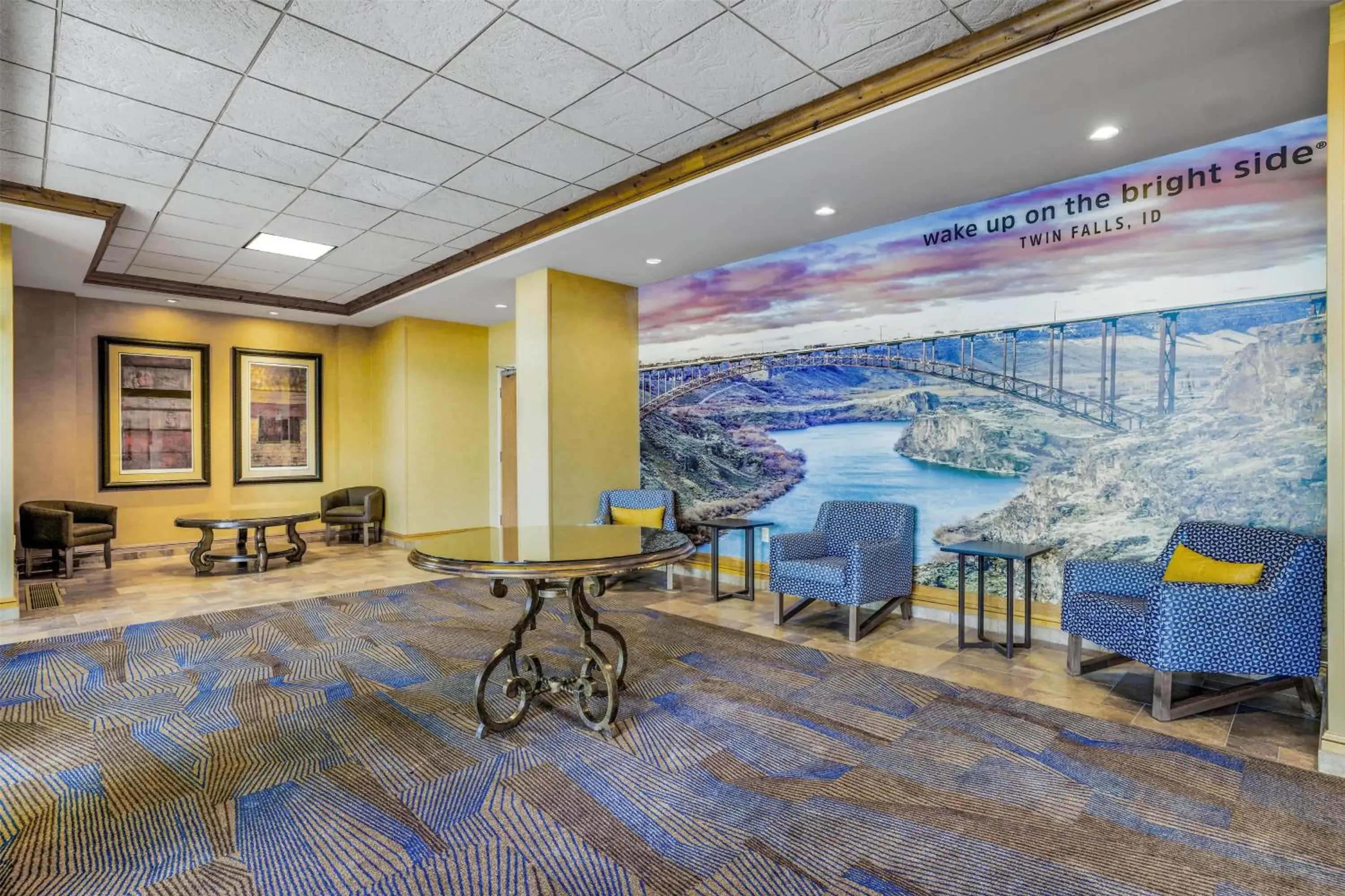 Lobby or reception in La Quinta by Wyndham Twin Falls Lobby or reception in La Quinta by Wyndham Twin Falls