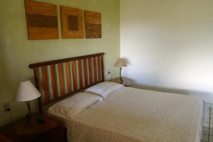 Bed in Pousada Girassol