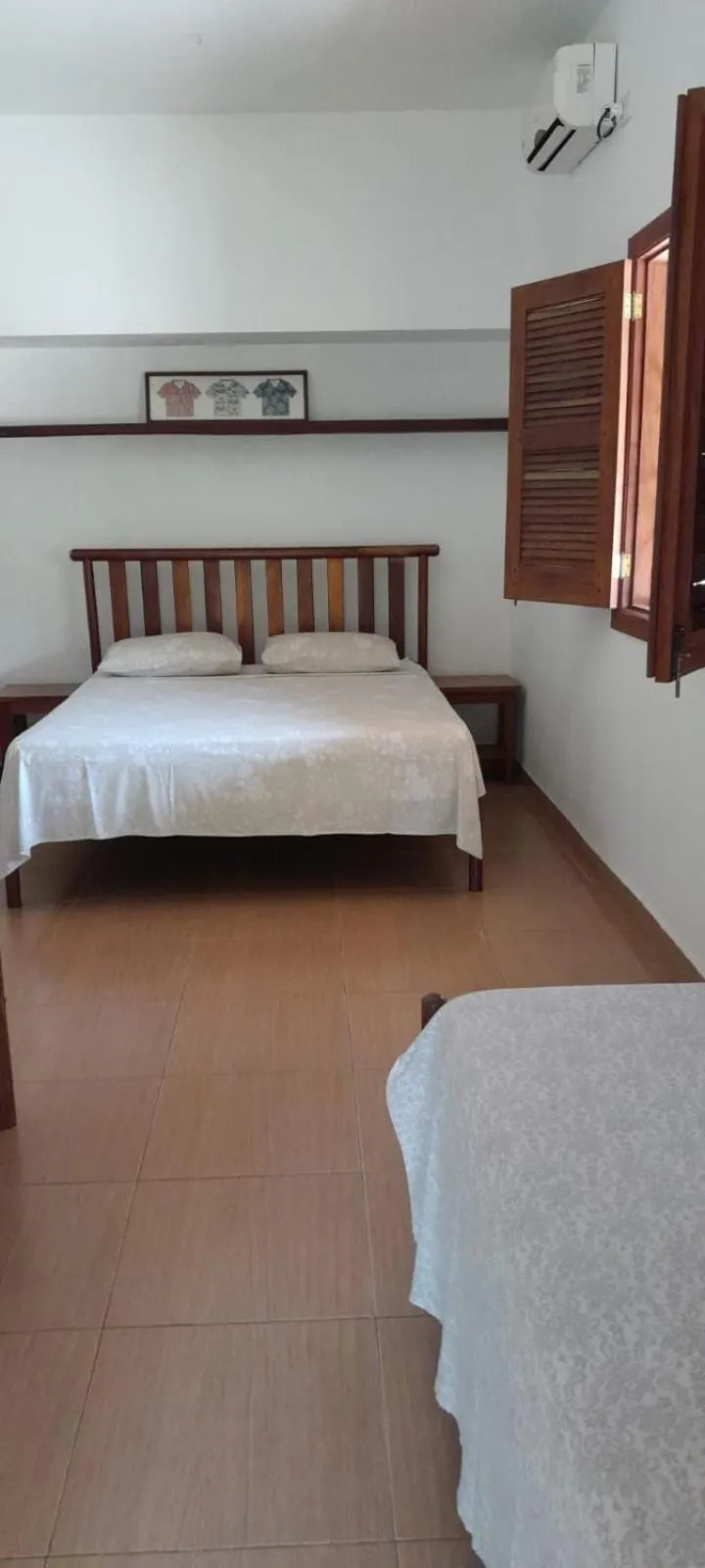 Bed in Pousada Girassol