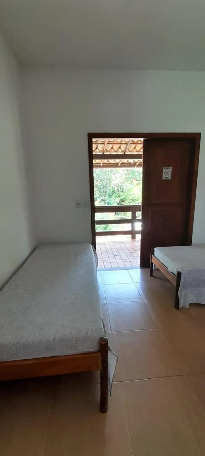 Bed in Pousada Girassol