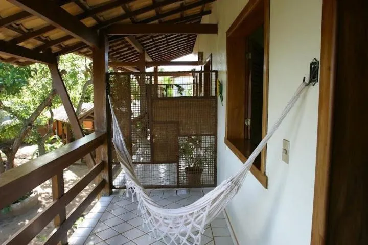 Balcony/Terrace in Pousada Girassol