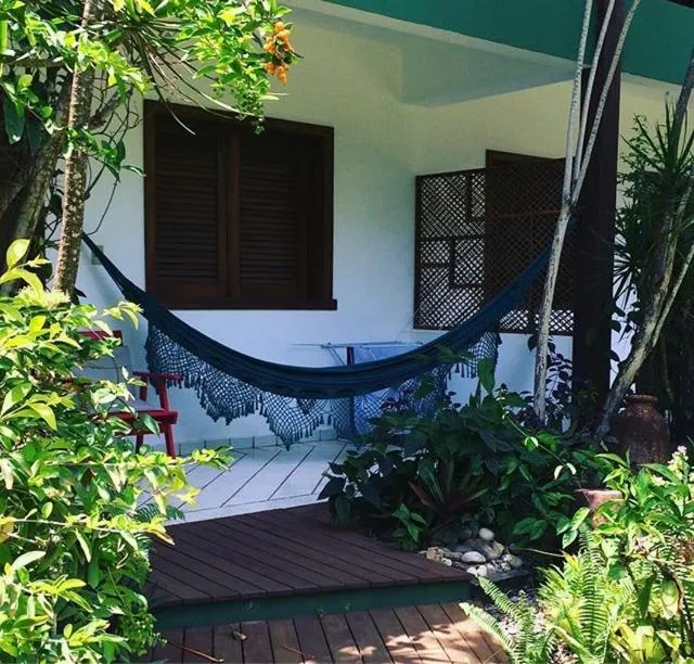 Balcony/Terrace in Pousada Girassol