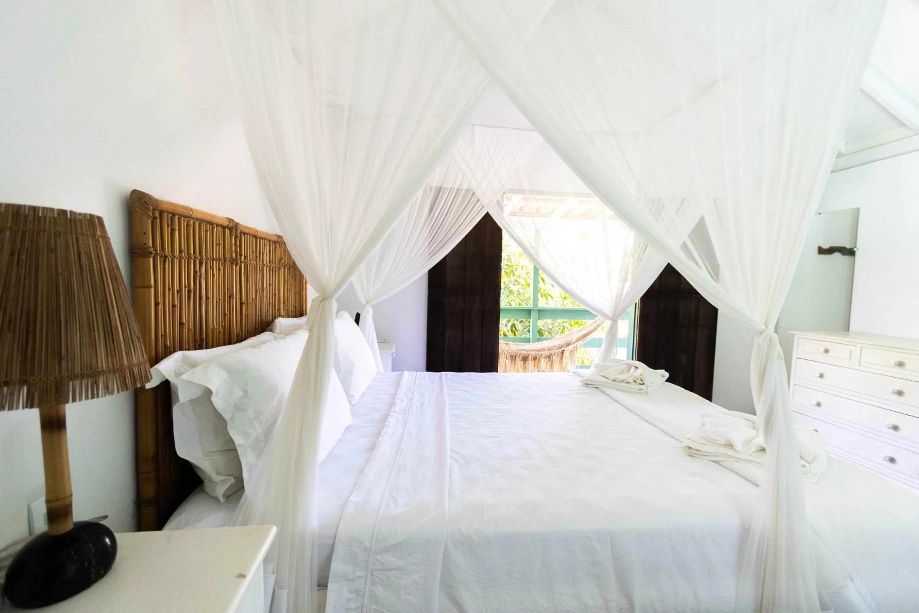 Bed in Pousada Mangue Sereno