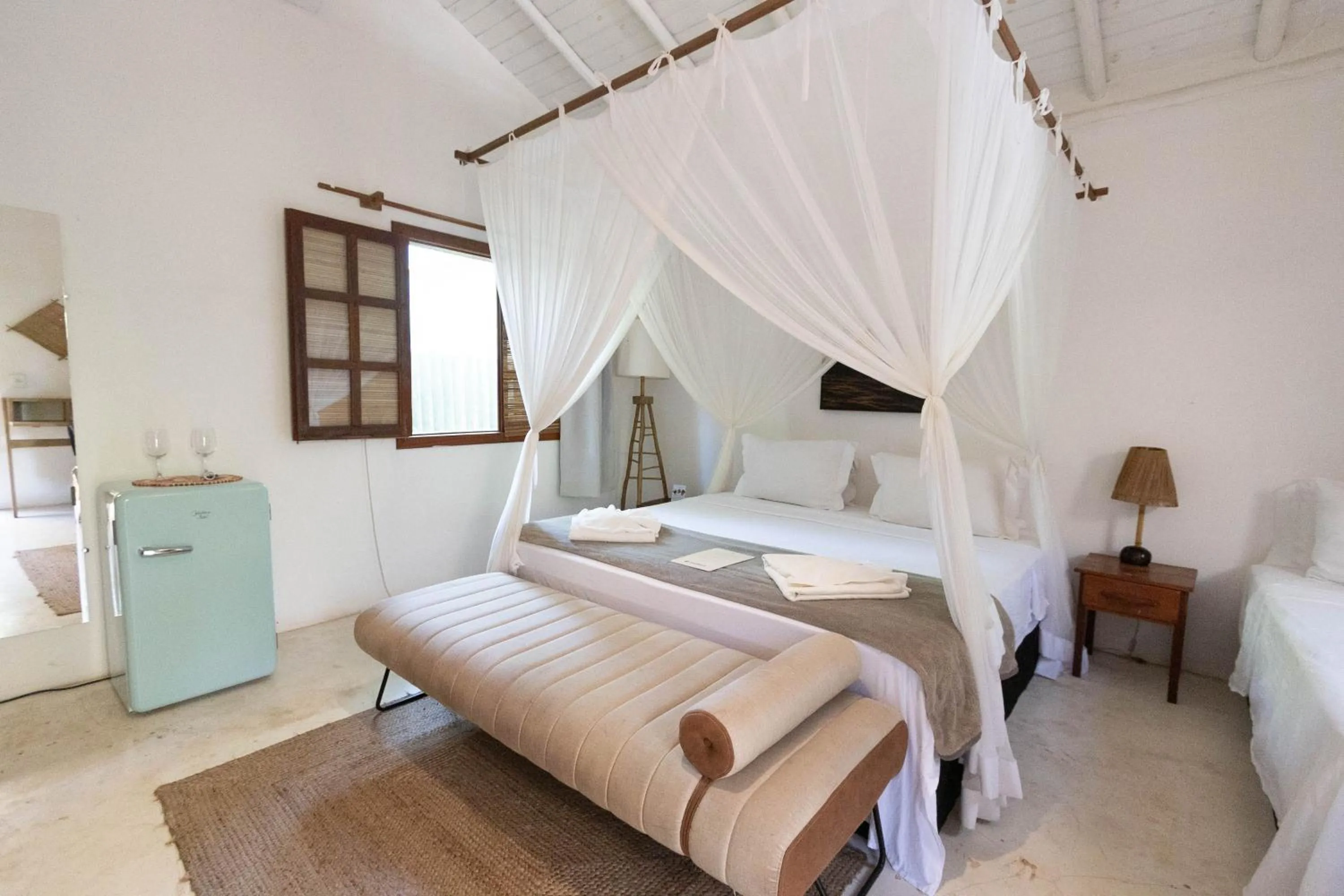 Bed in Pousada Mangue Sereno