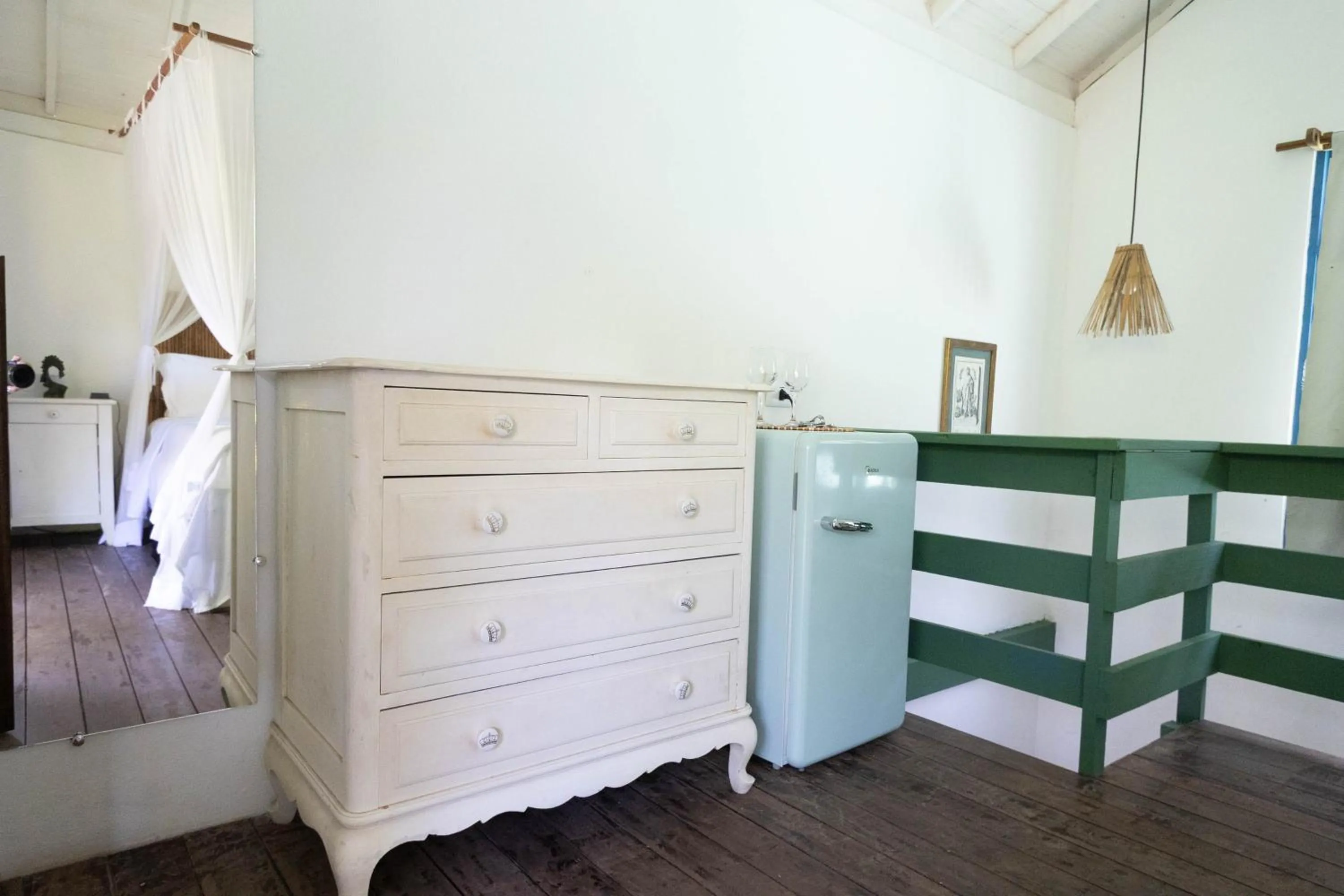 Bed in Pousada Mangue Sereno