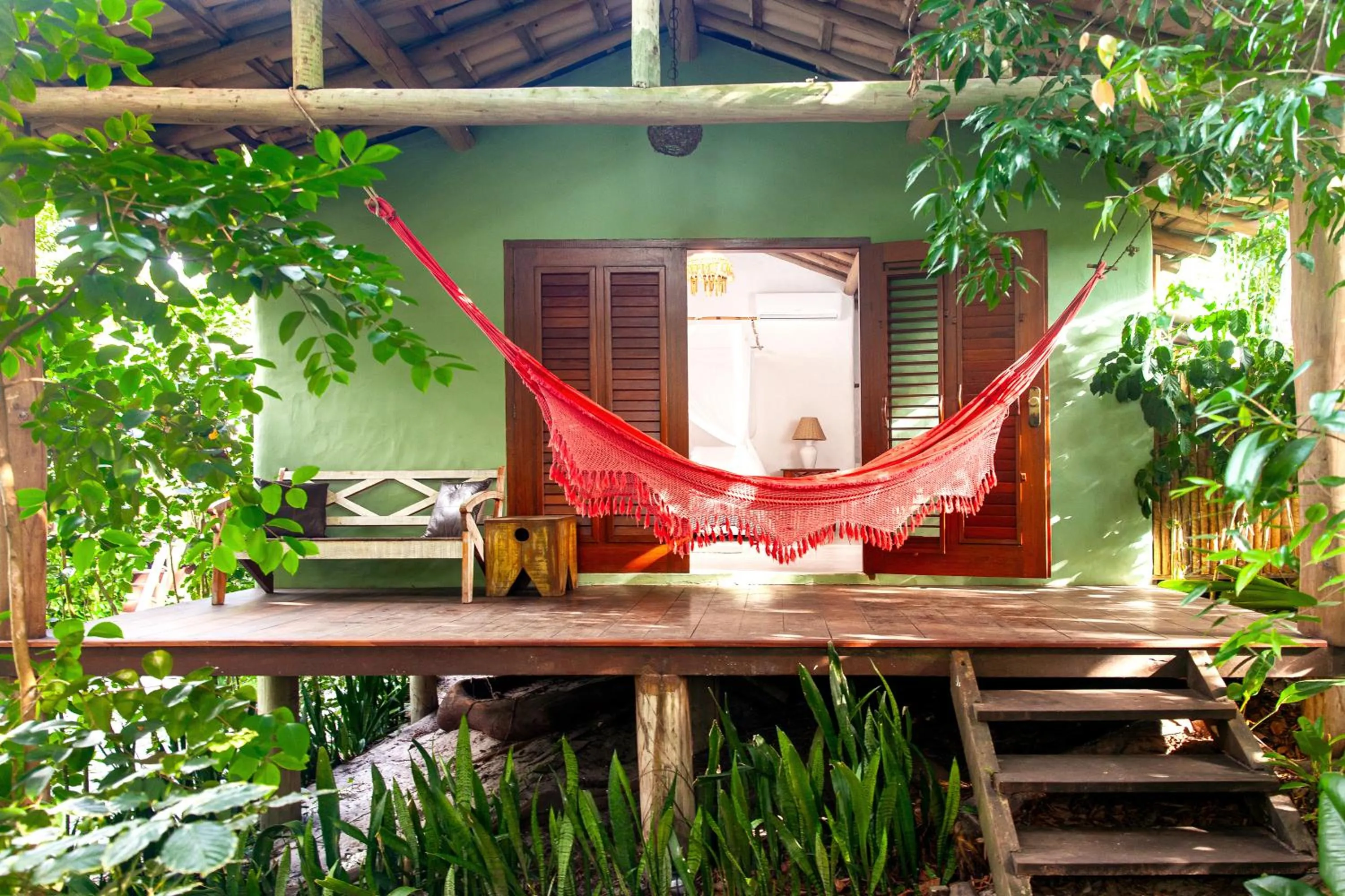 Patio in Pousada Mangue Sereno