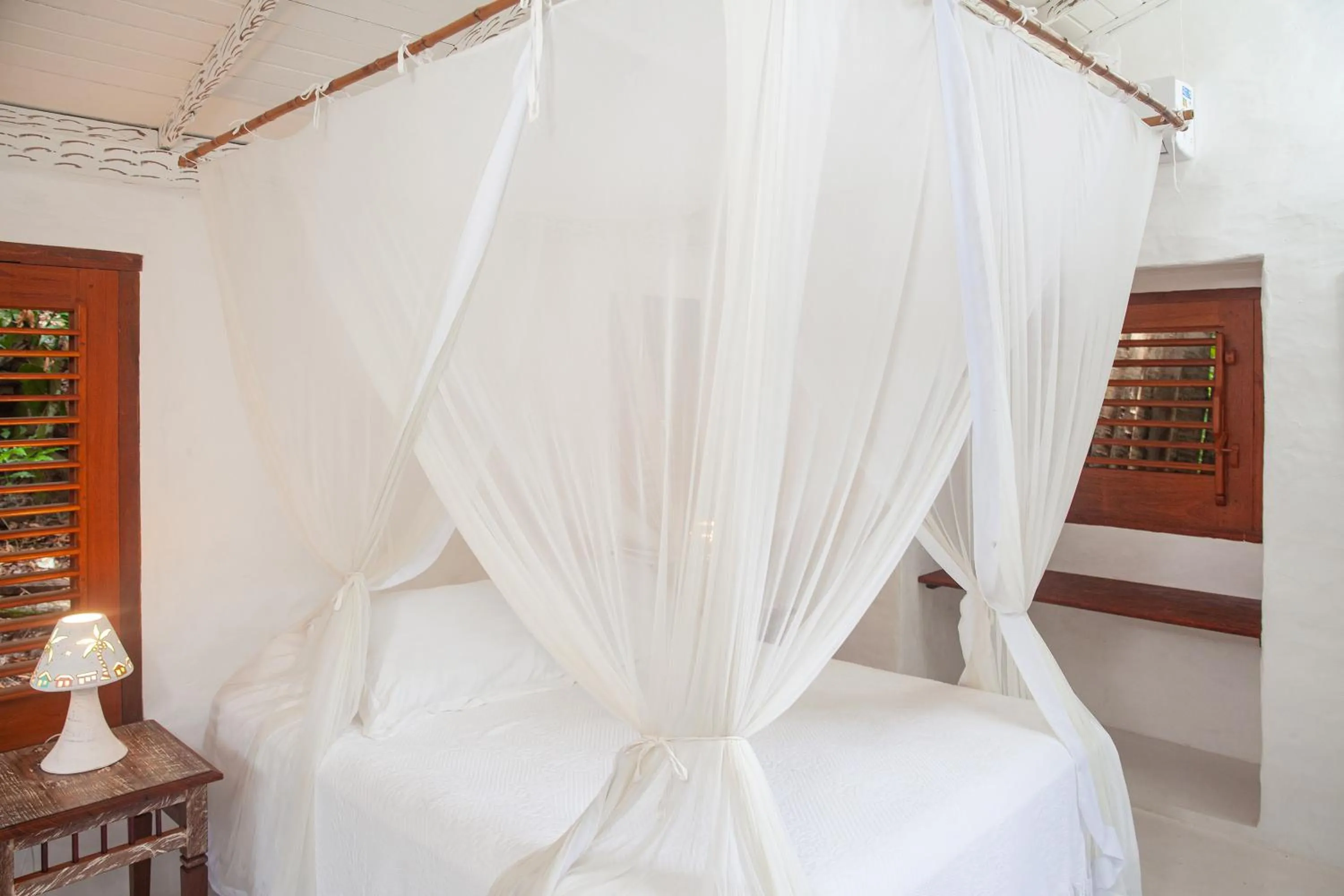 Bed in Pousada Mangue Sereno