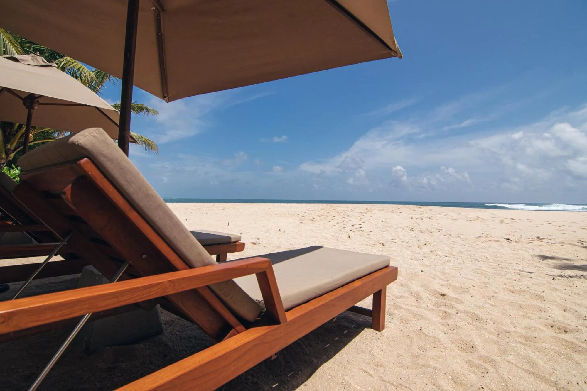 Beach in Three Gables Boutique Villa