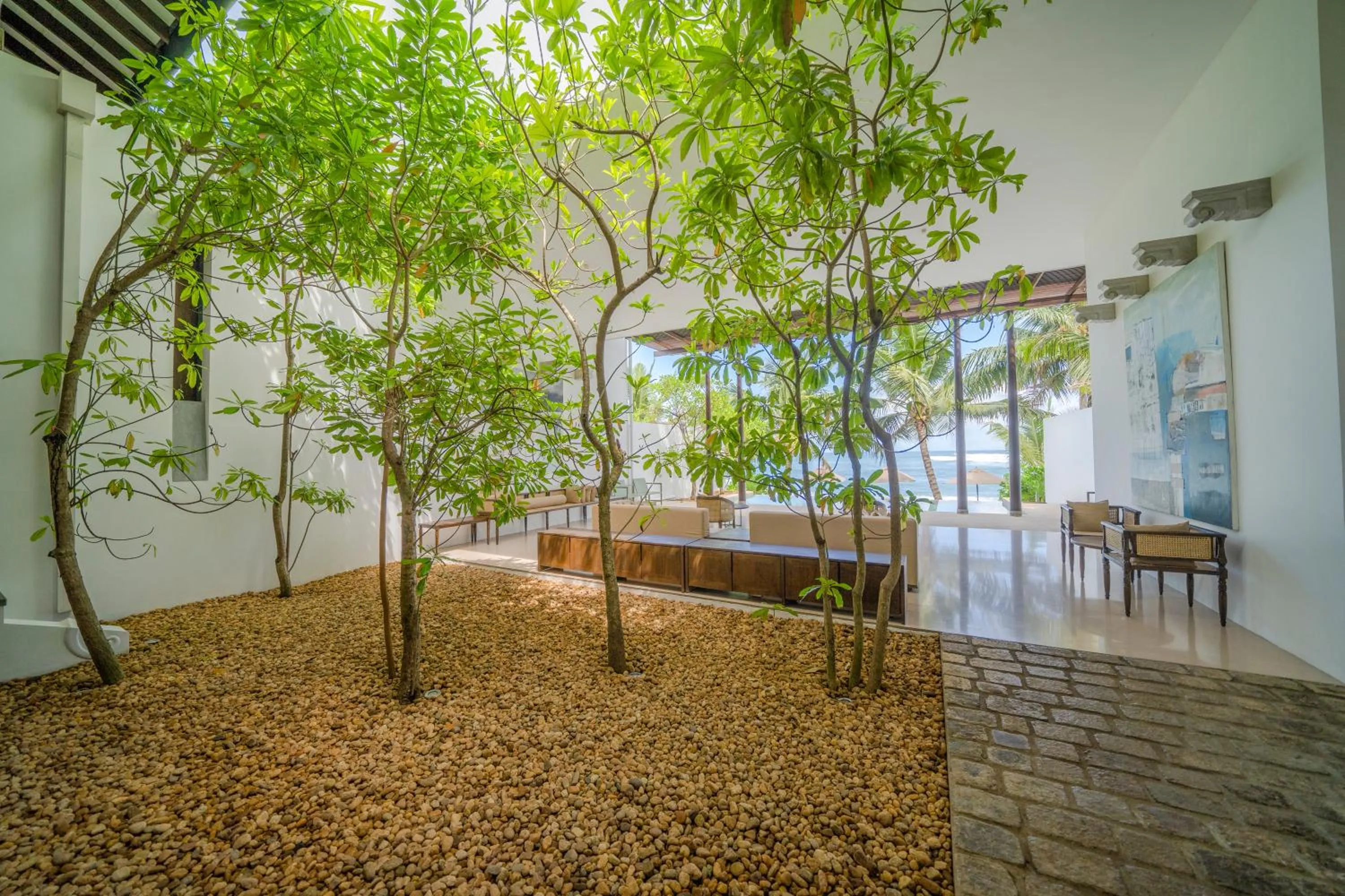 Lobby or reception in Three Gables Boutique Villa