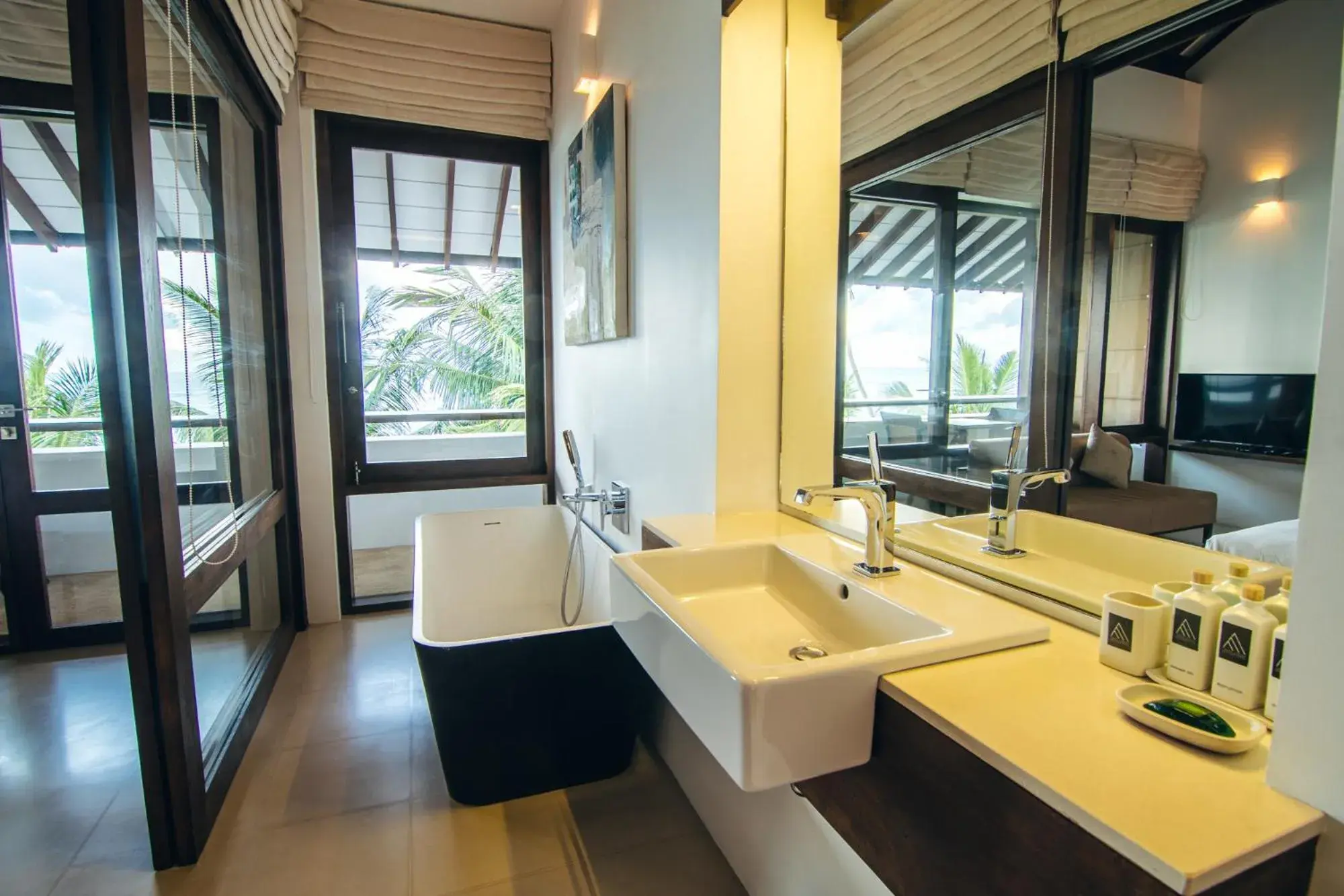 Bathroom in Three Gables Boutique Villa Bathroom in Three Gables Boutique Villa