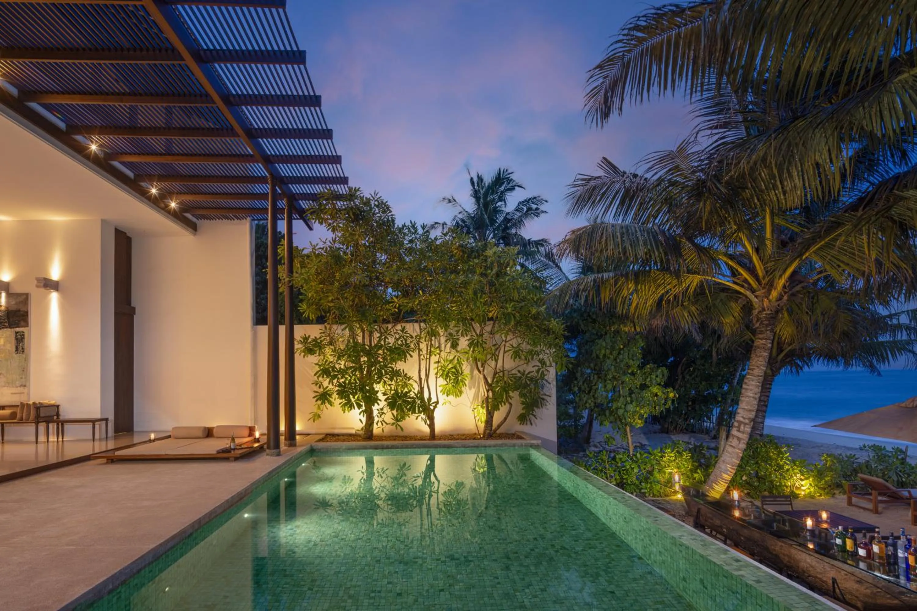 Swimming pool in Three Gables Boutique Villa