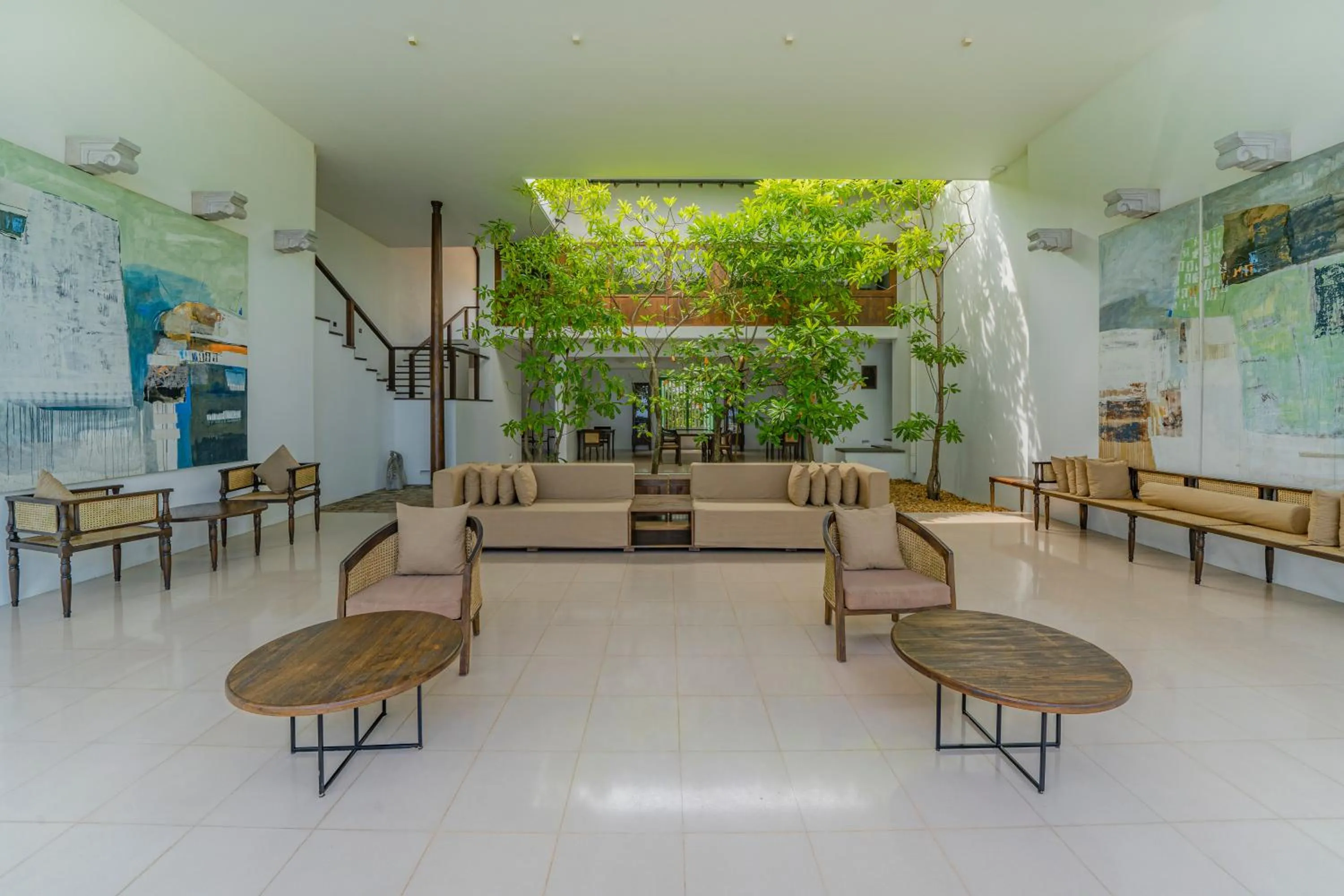 Seating area in Three Gables Boutique Villa