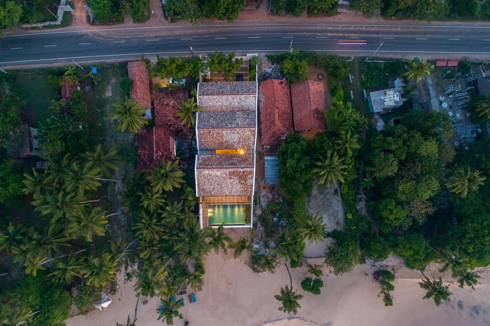 Property building in Three Gables Boutique Villa