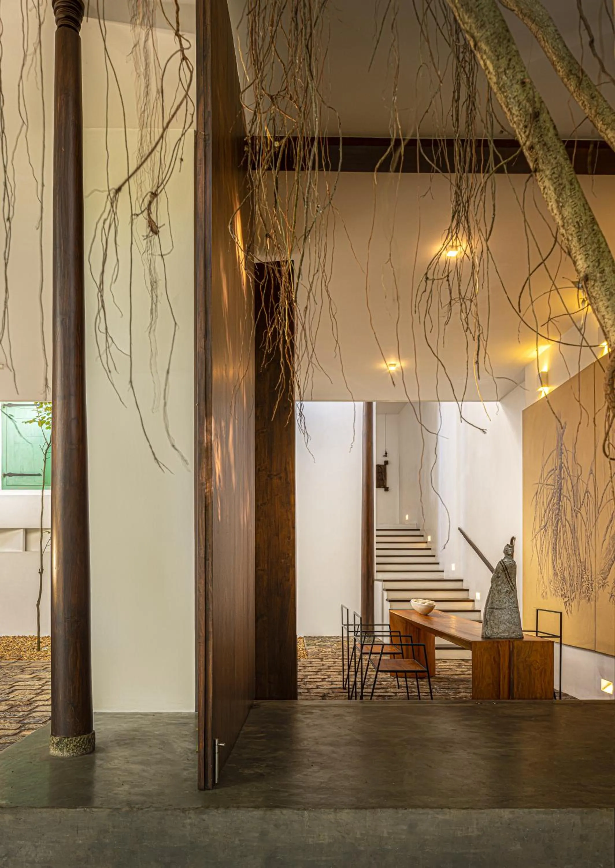 Lobby or reception in Three Gables Boutique Villa