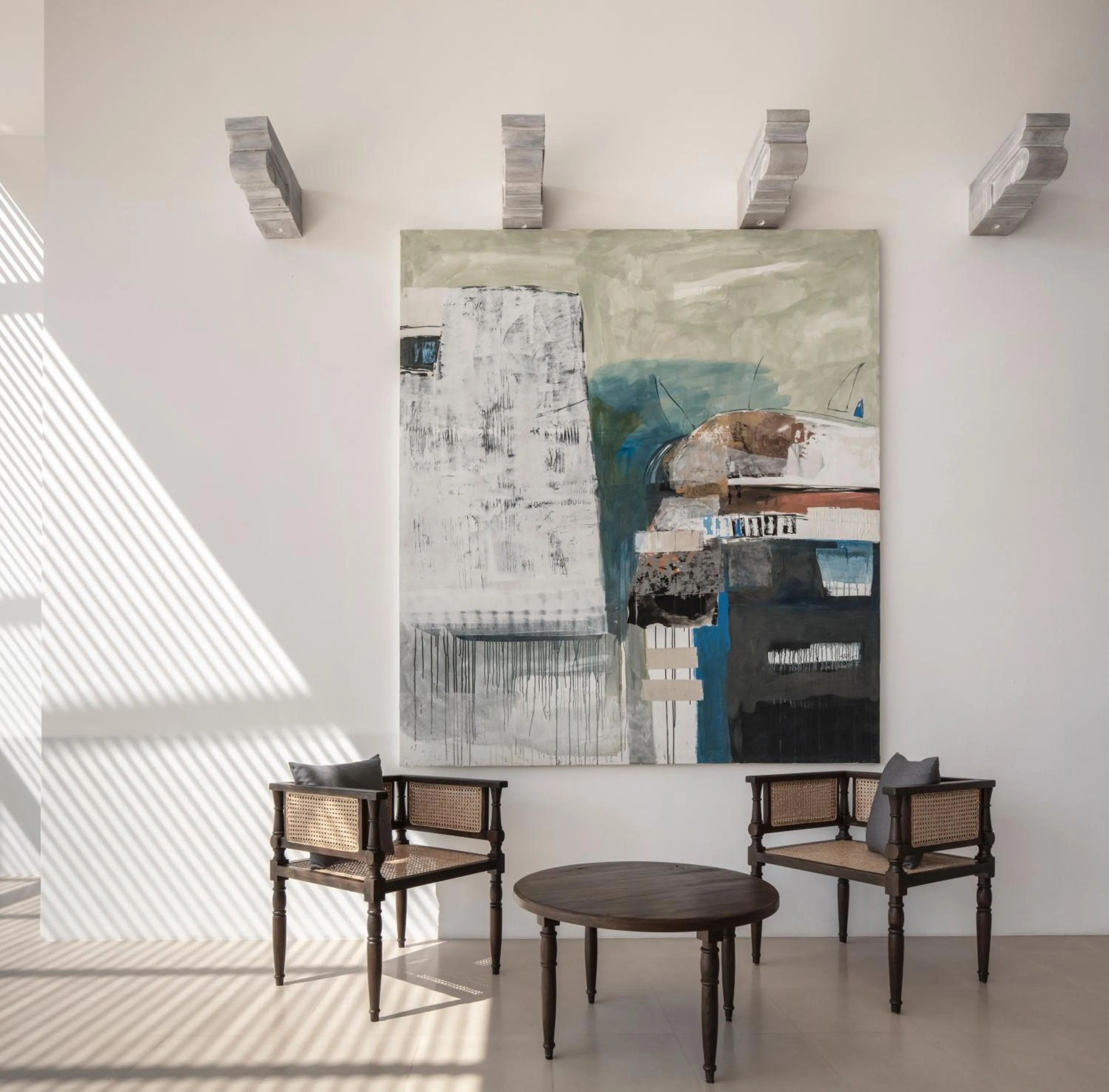 Seating area in Three Gables Boutique Villa