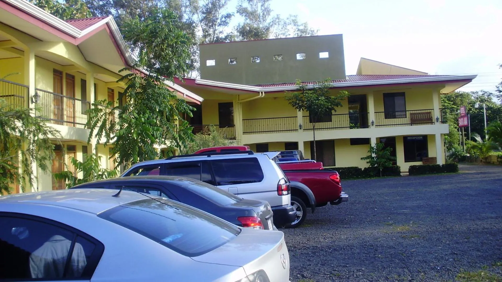 Facade/entrance in Hotel Santa Ana Liberia Airport