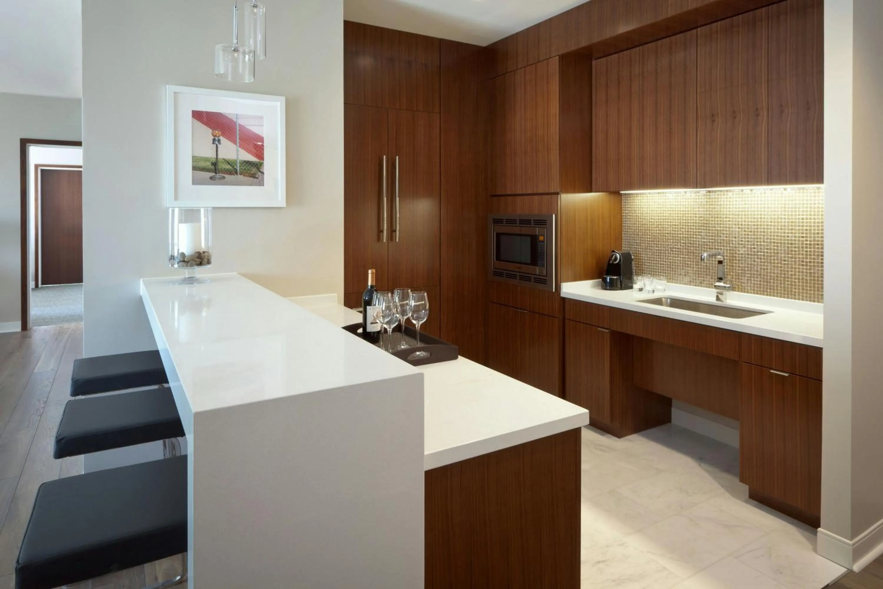 Kitchen or kitchenette in The Alexander
