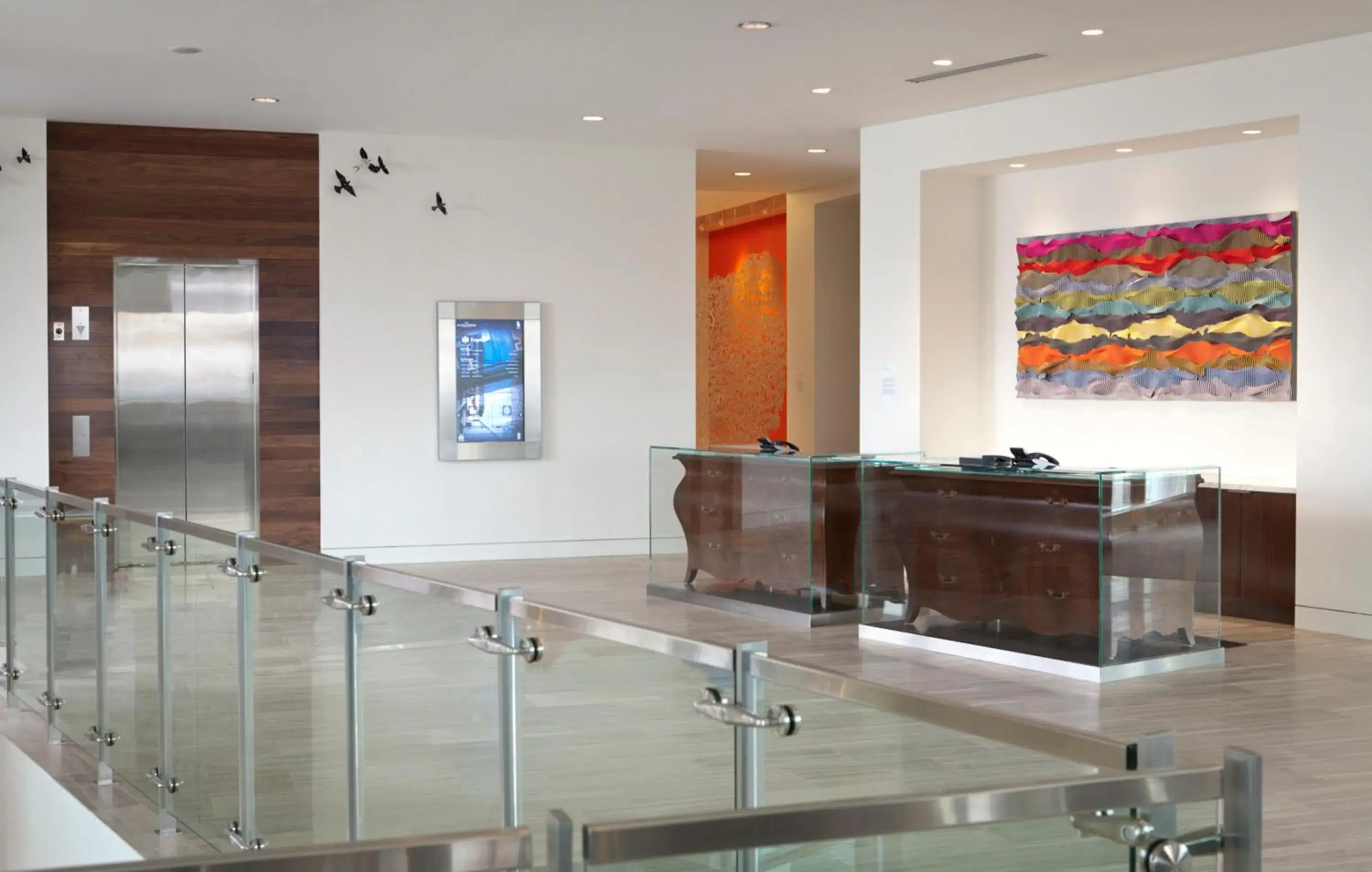 Lobby or reception in The Alexander Lobby or reception in The Alexander