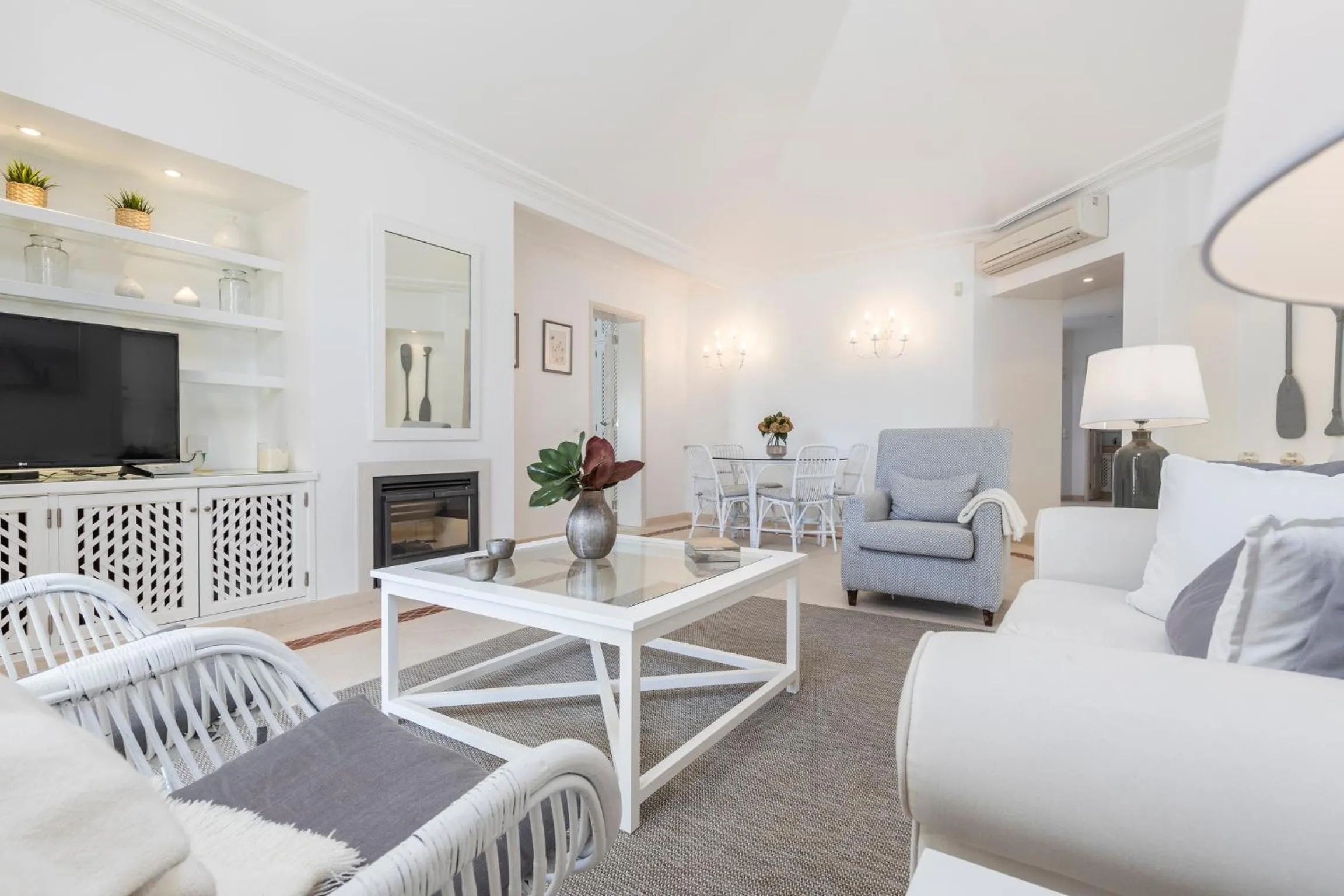 Living room in Encosta Do Lago Resort Club