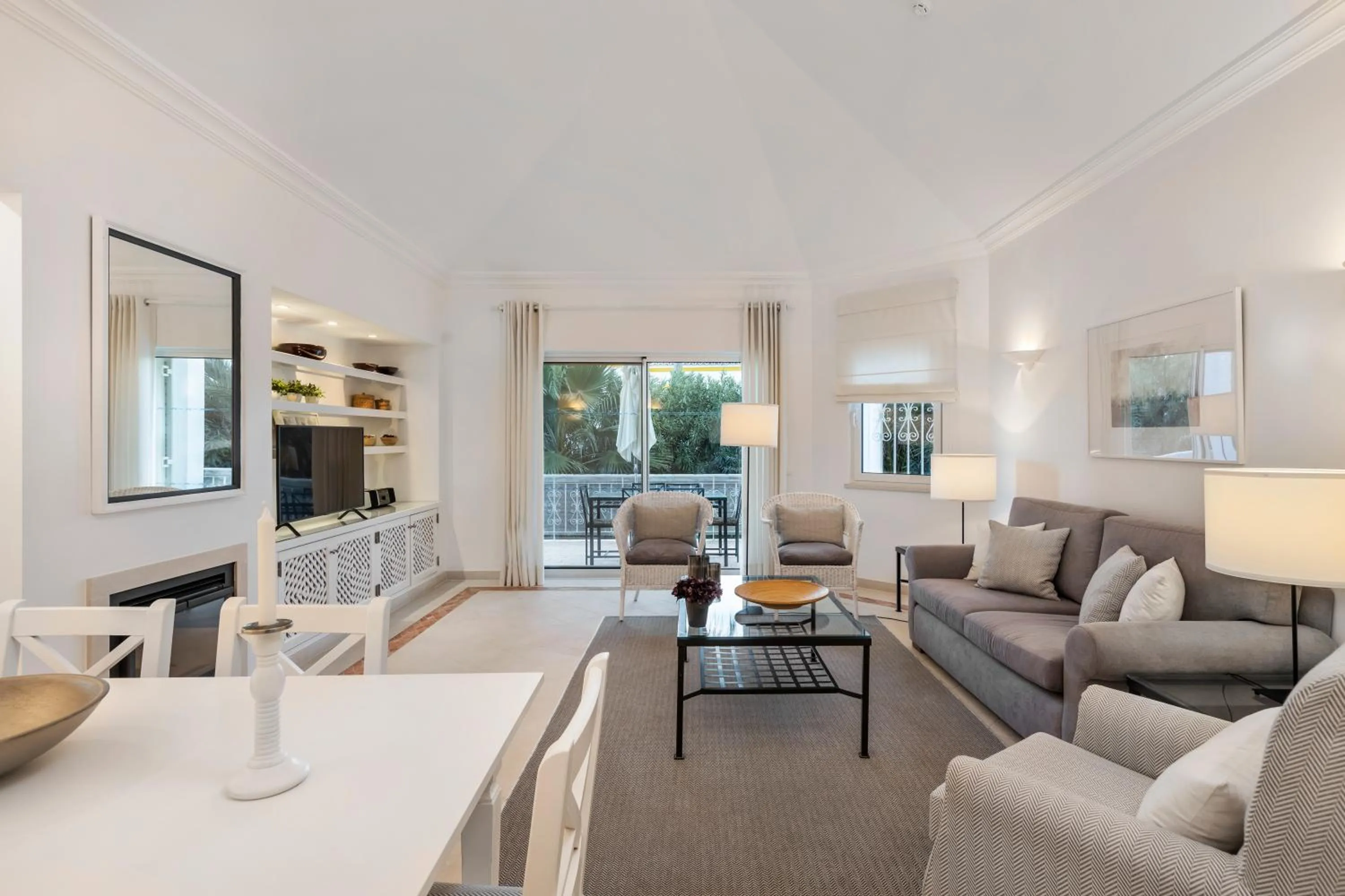 Living room in Encosta Do Lago Resort Club