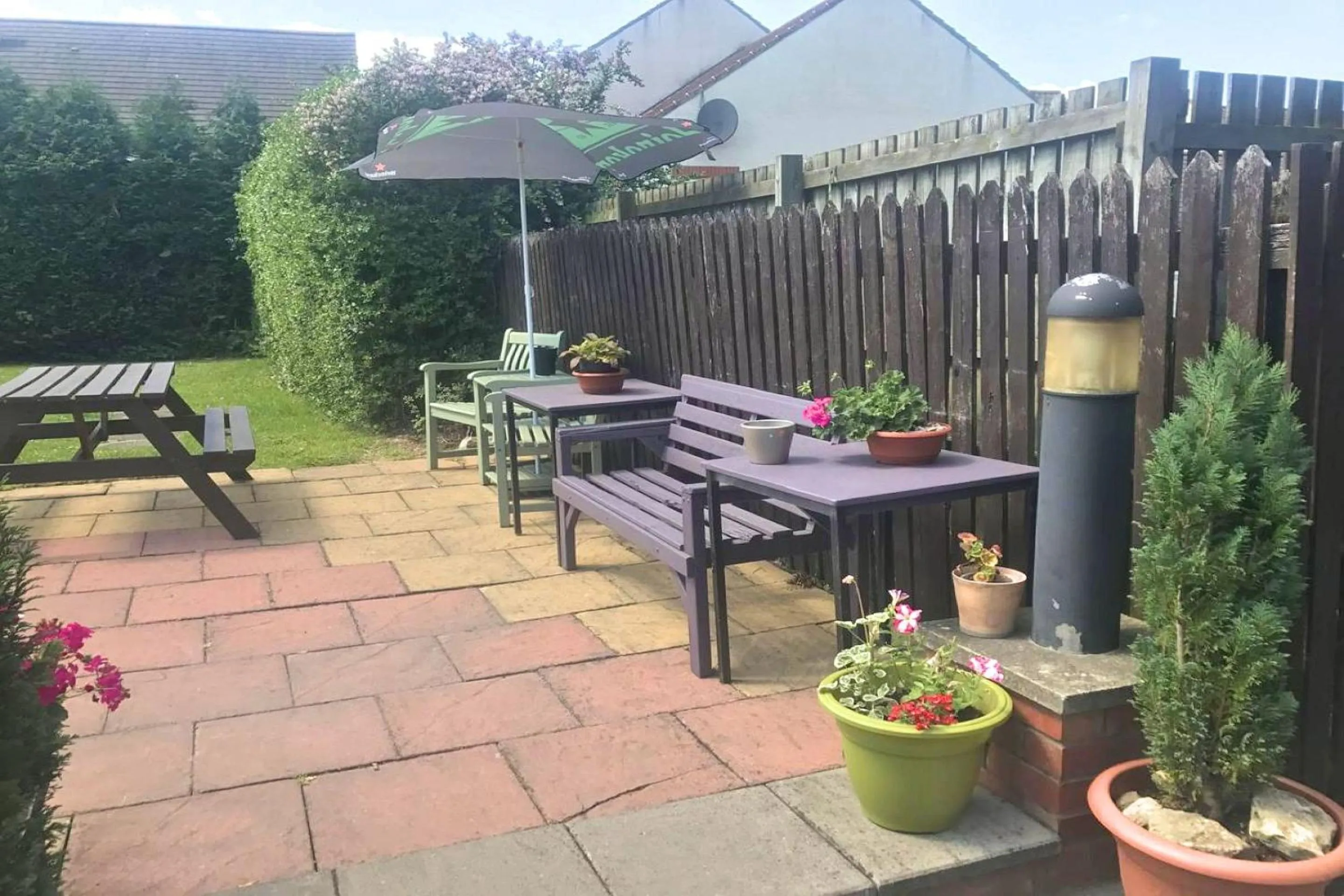 Garden in OYO La Spada Boutique Hotel