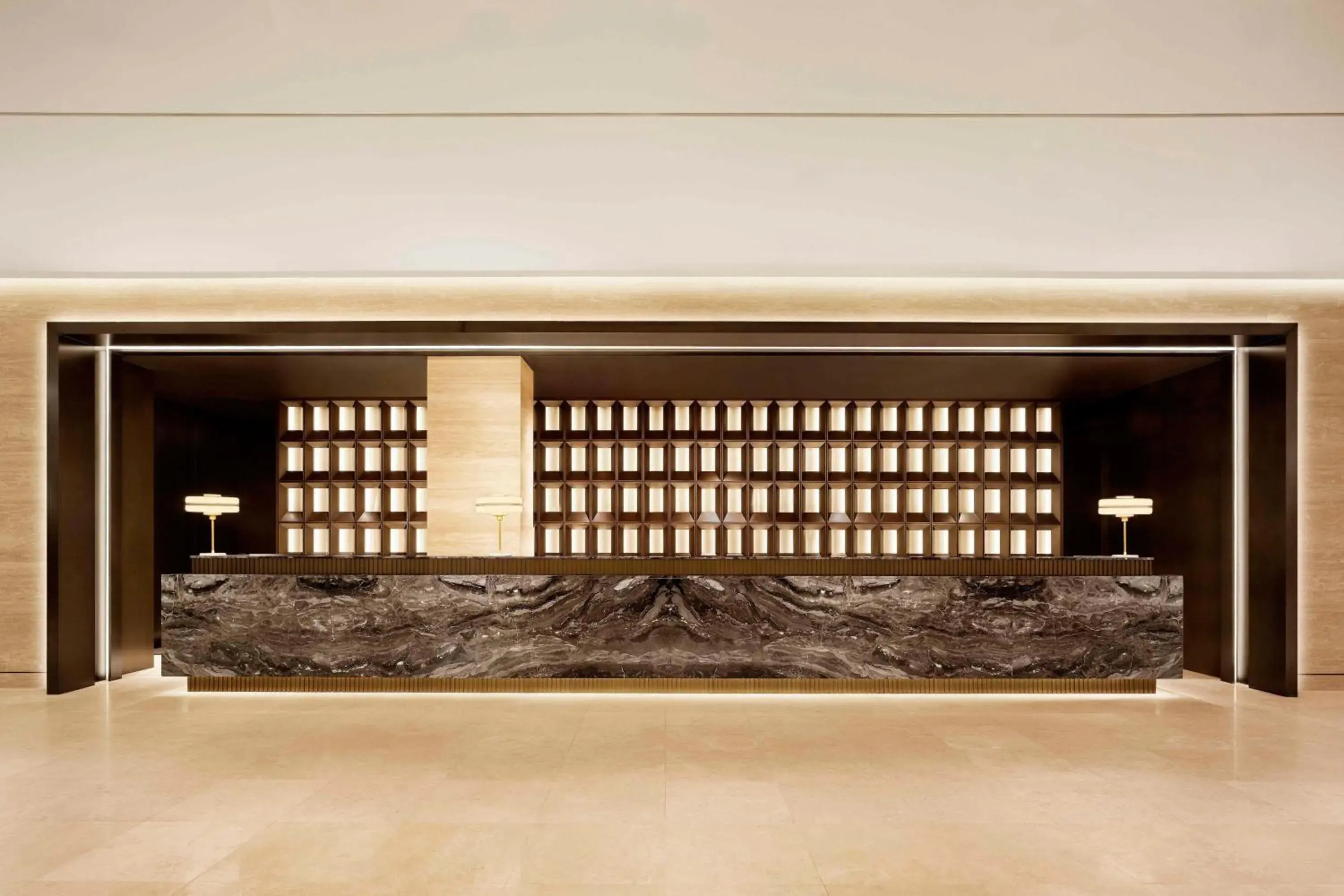 Lobby or reception in The Westin Josun Busan Lobby or reception in The Westin Josun Busan