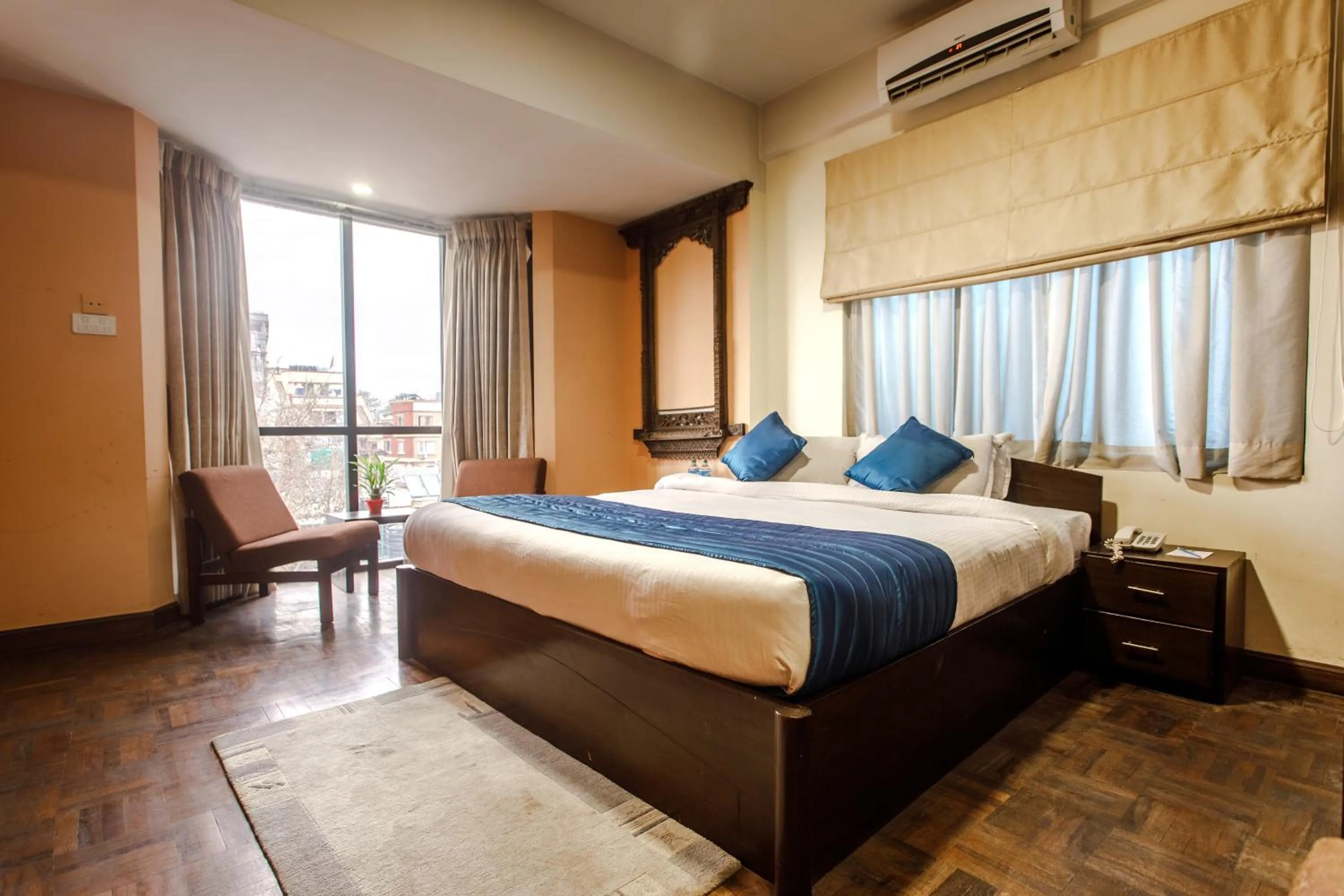 Bed in Gaju Suite Hotel