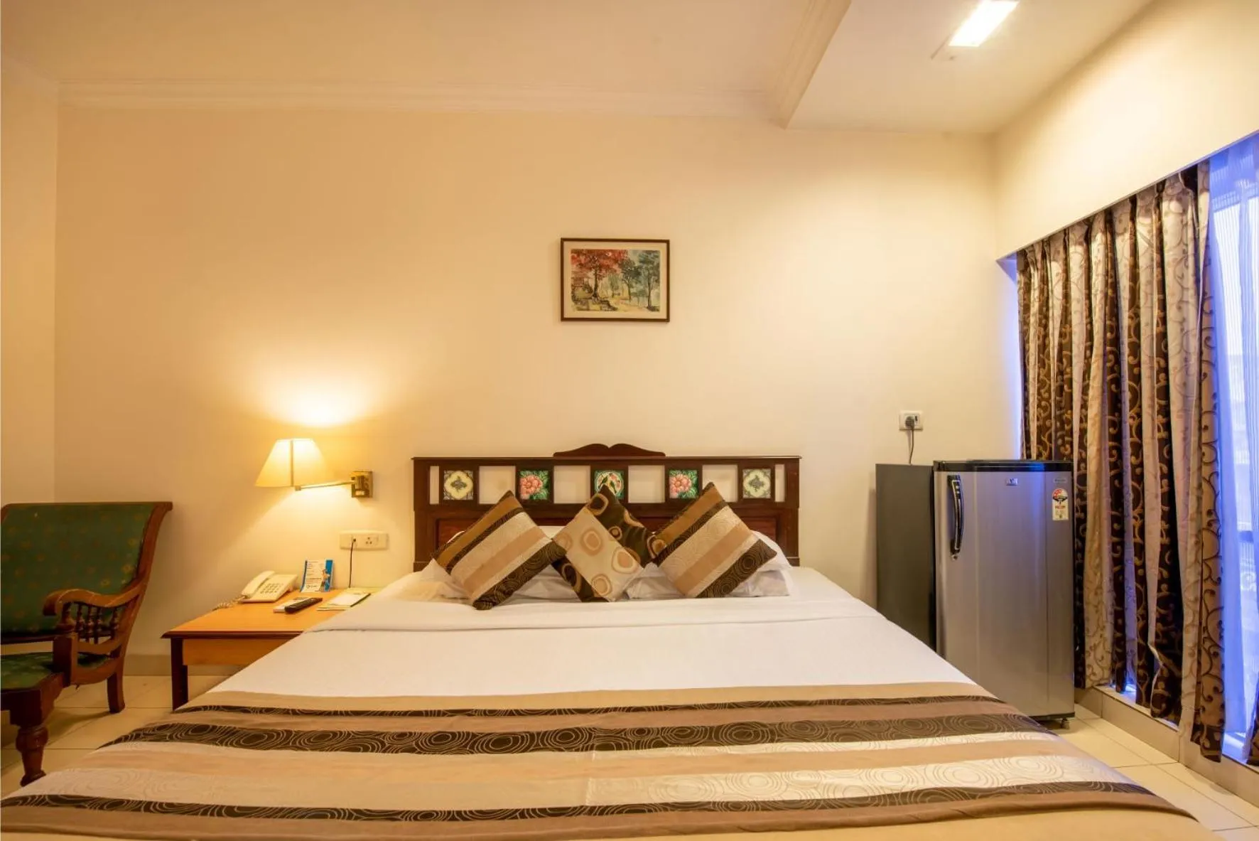 Bed in La-Paz Gardens Beacon Hotel - Vasco da Gama Goa