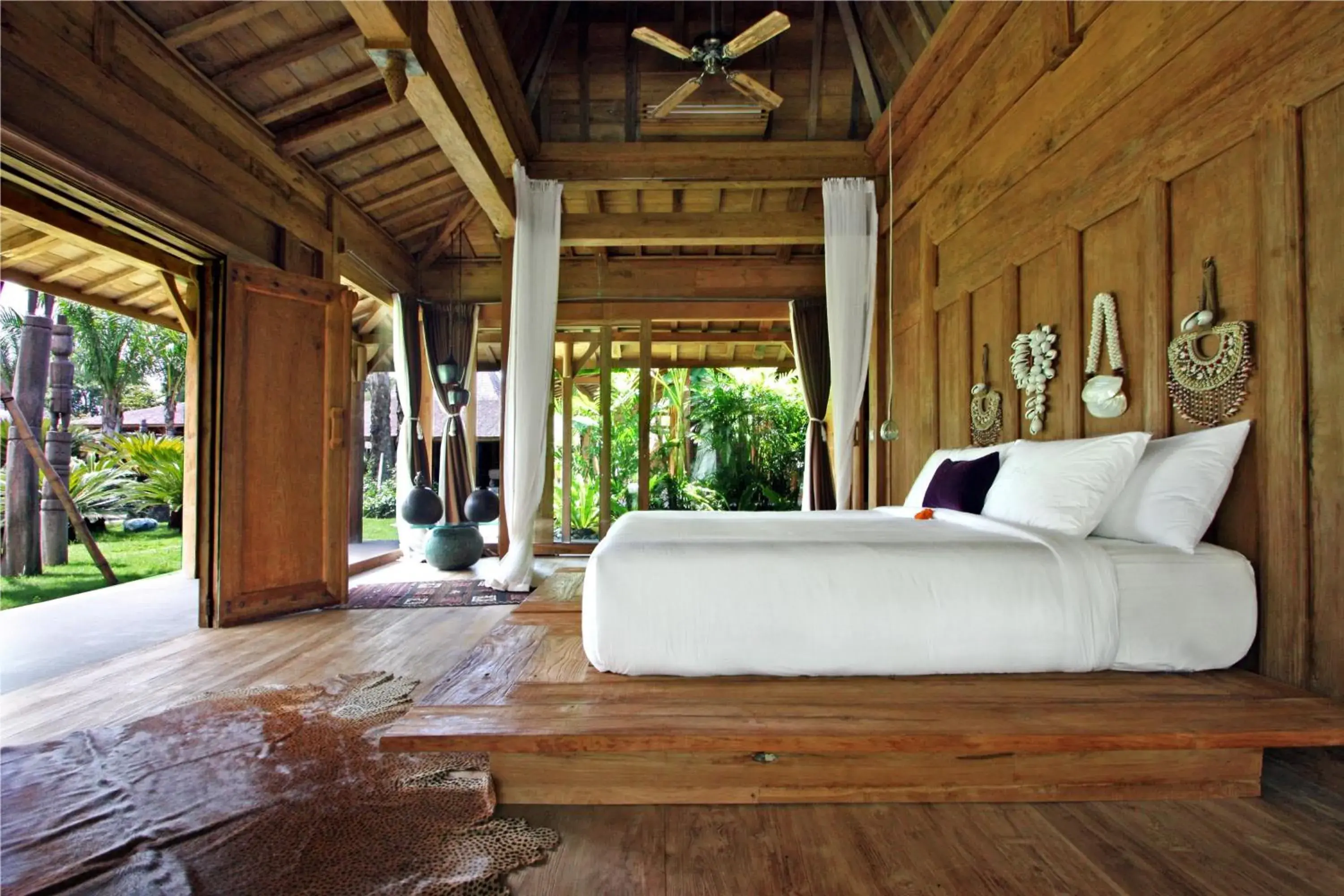 Bedroom, Bed in Blue Karma Village Bedroom, Bed in Blue Karma Village