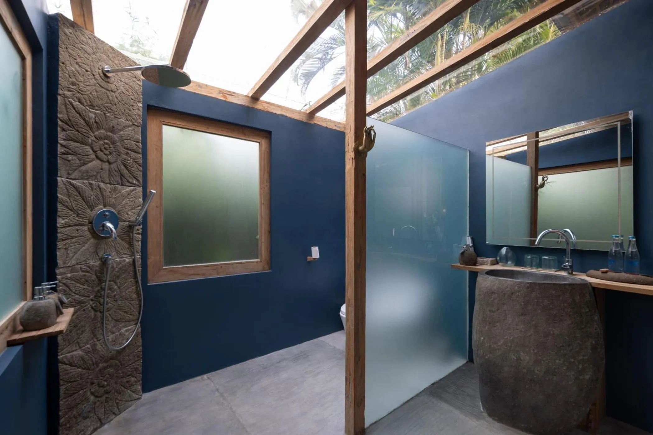 Bathroom in Blue Karma Village