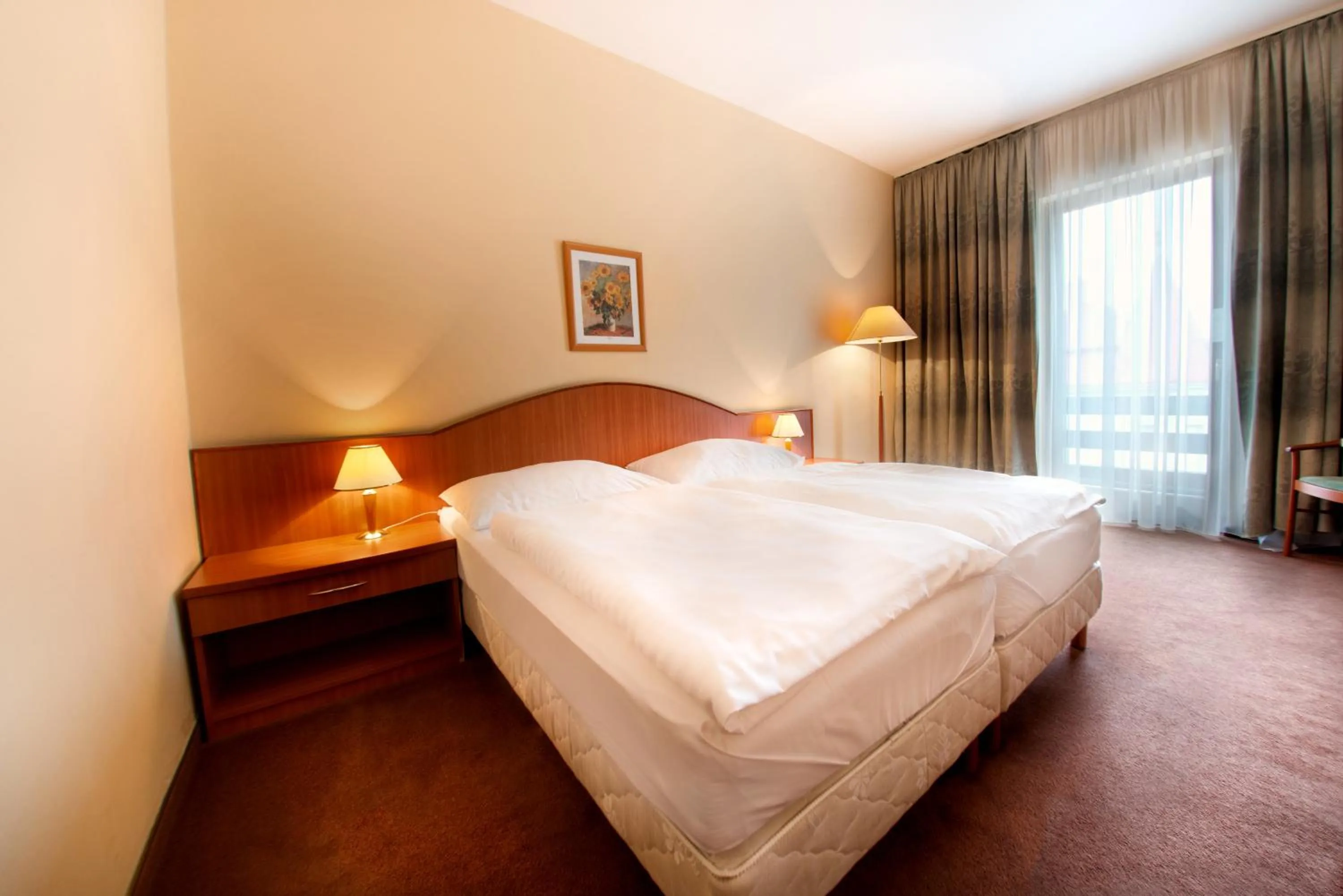 Bed in Hotel Kristály Imperial